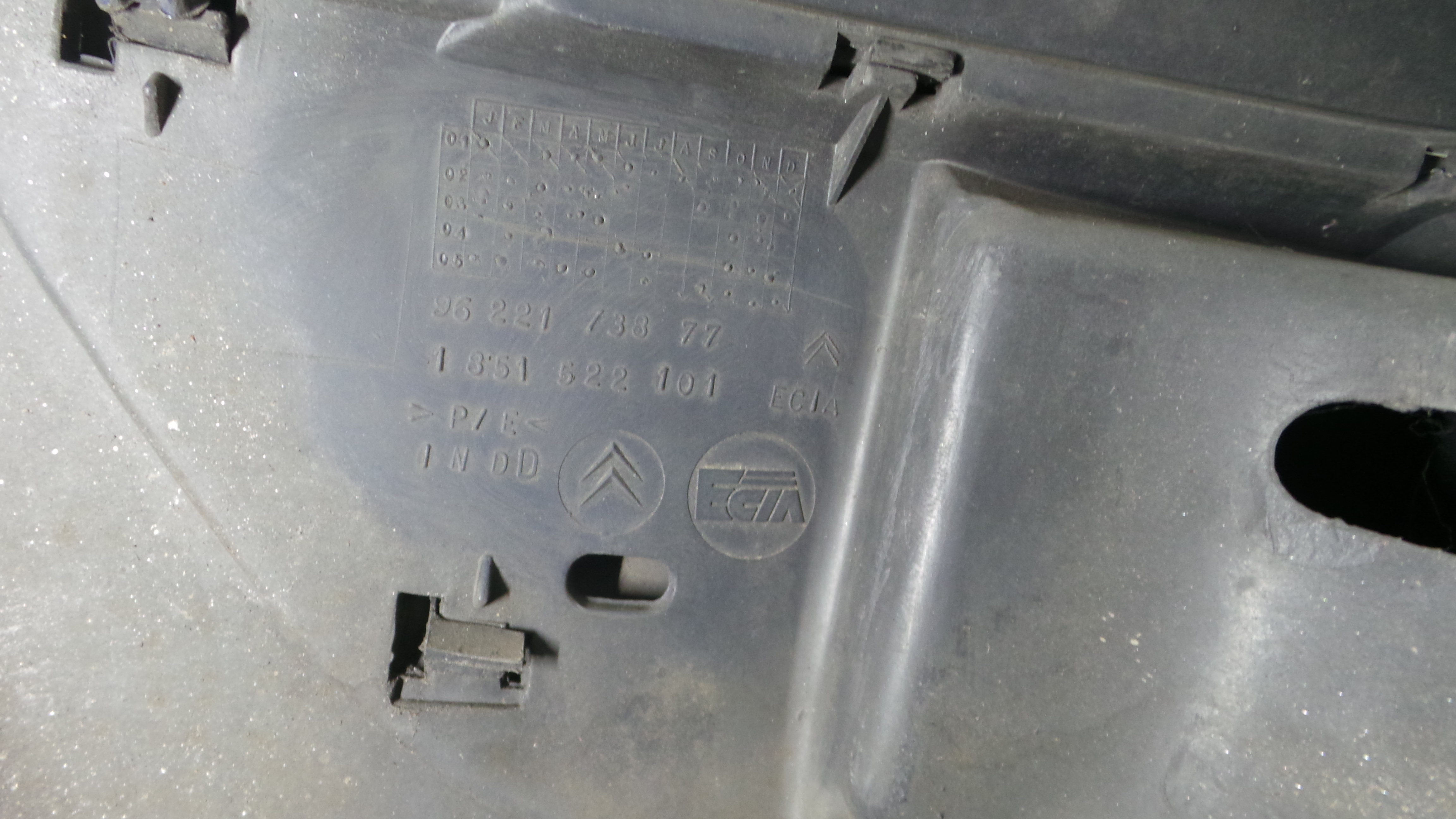 Para Choques de Trás 9622173877 - CITROËN XSARA (N1)-33173131