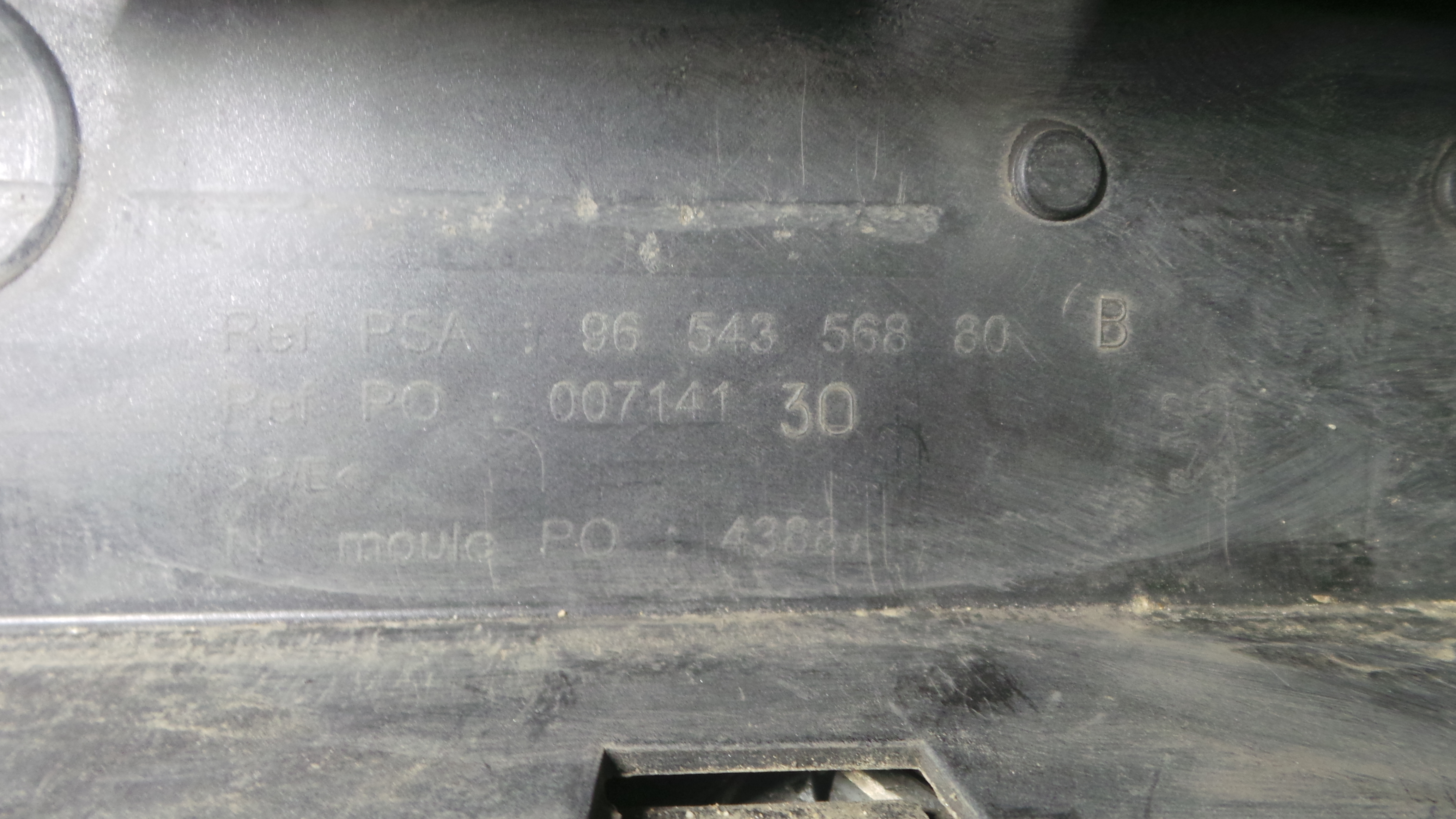 Para Choques Frente 9654356880 - PEUGEOT 207 (WA_, WC_), 207/207+ (WA_, WC_)-33173224