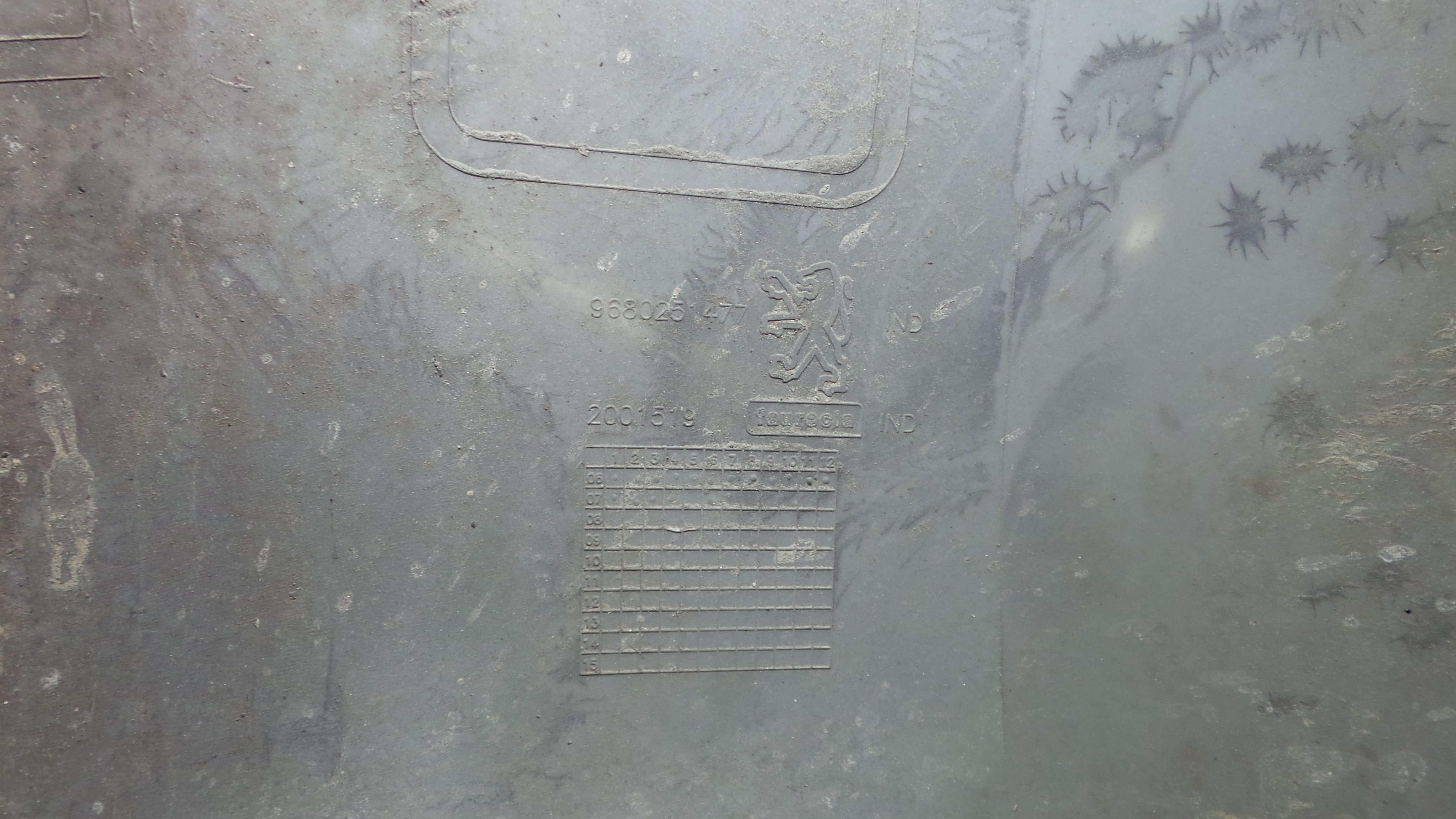 Para Choques de Trás 9680251477 - PEUGEOT 207 SW (WK_)-33173256