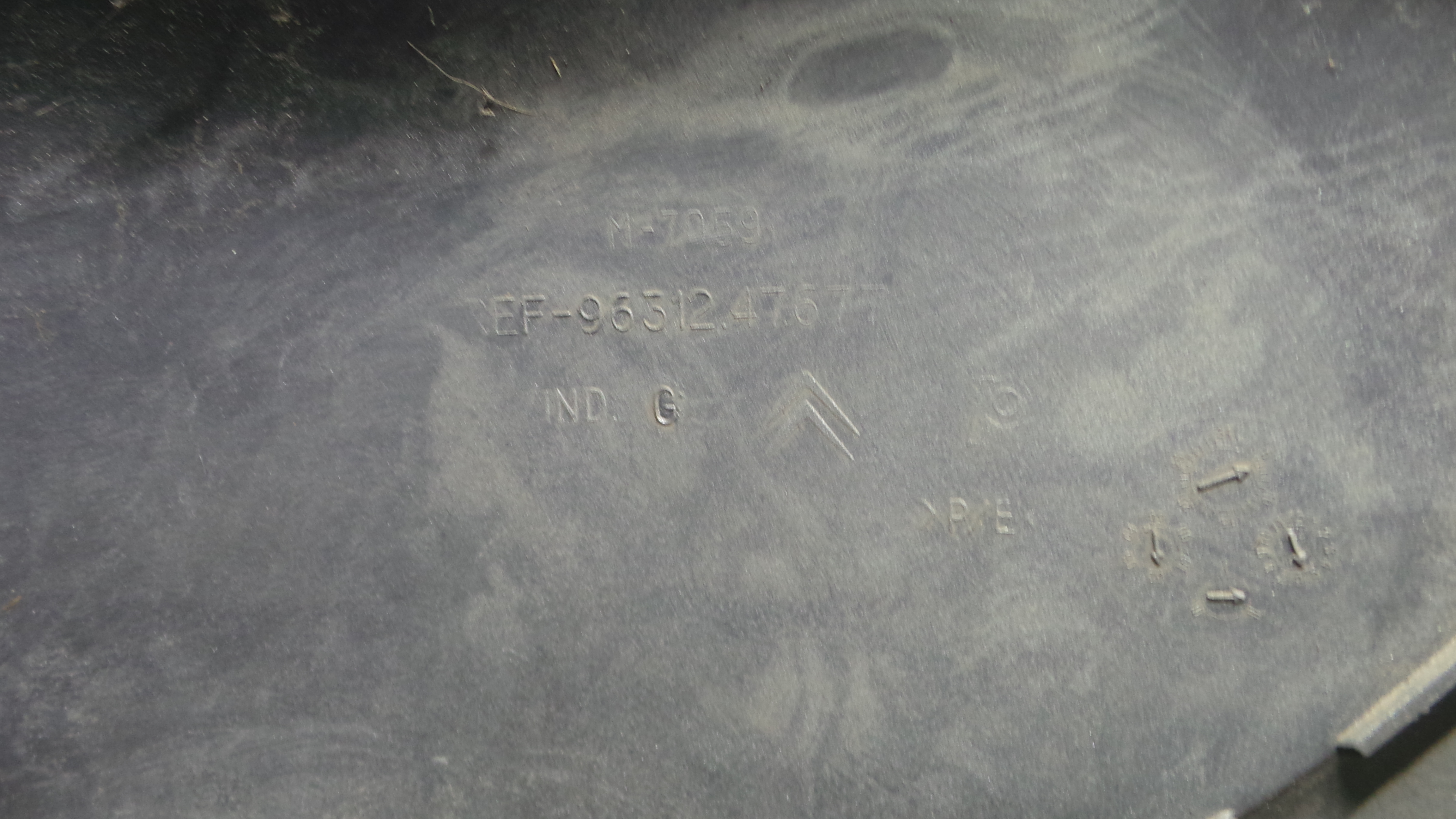 Para Choques de Trás 9631247677 - CITROËN XSARA PICASSO (N68)-33173262