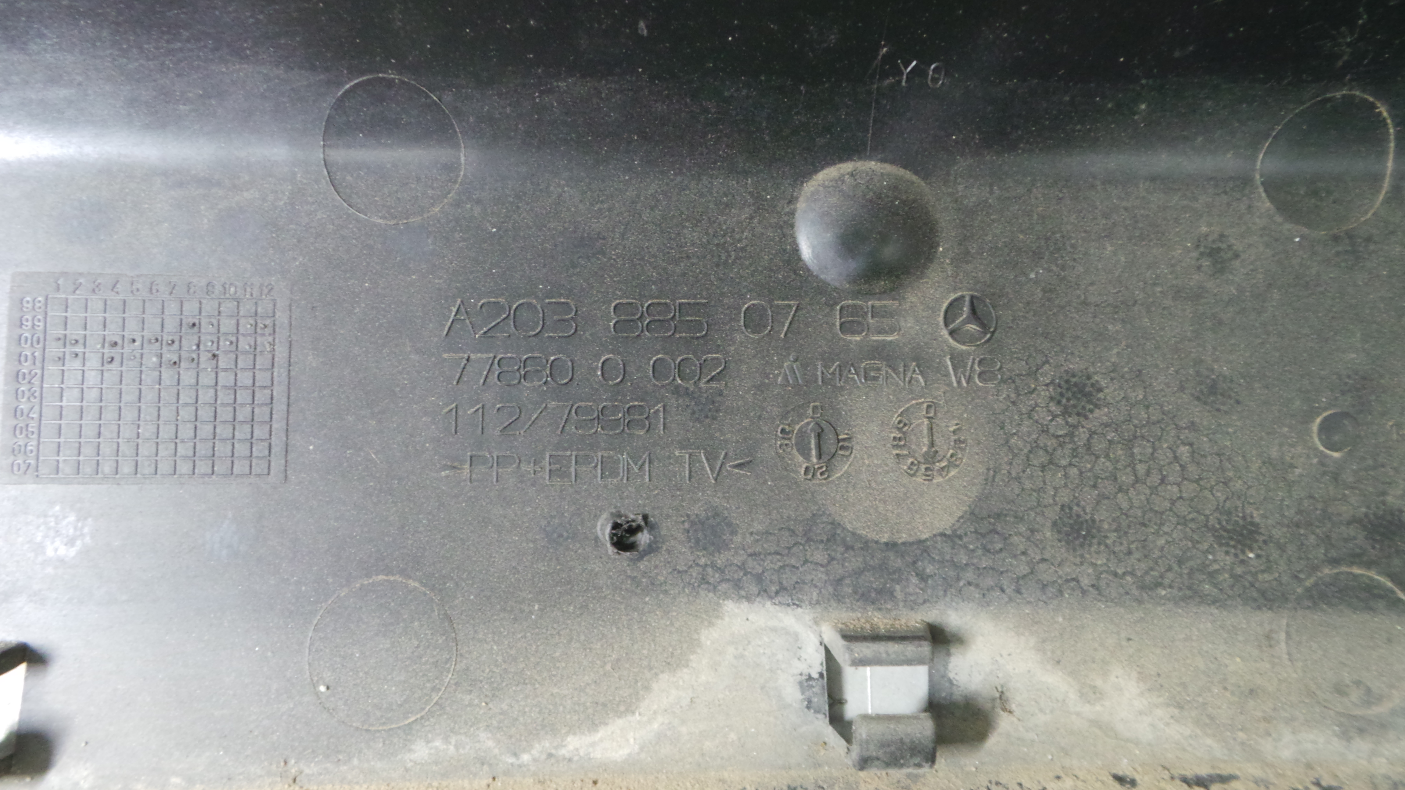 Para Choques Frente A2038850765 - MERCEDES-BENZ C-CLASS (W203)-33173275