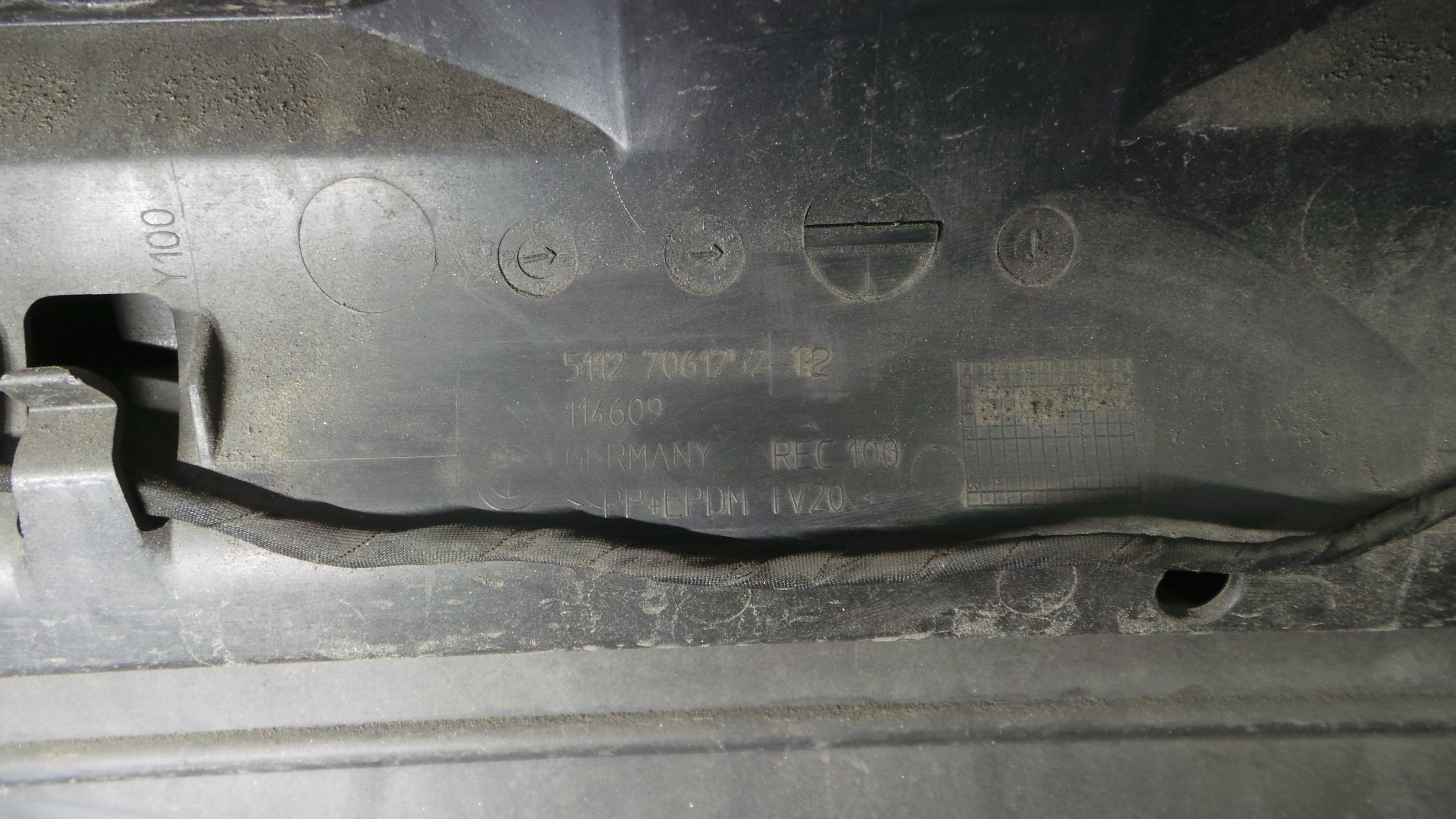 Para Choques de Trás 51.12-7061252 - BMW 5 (E60)-33173281