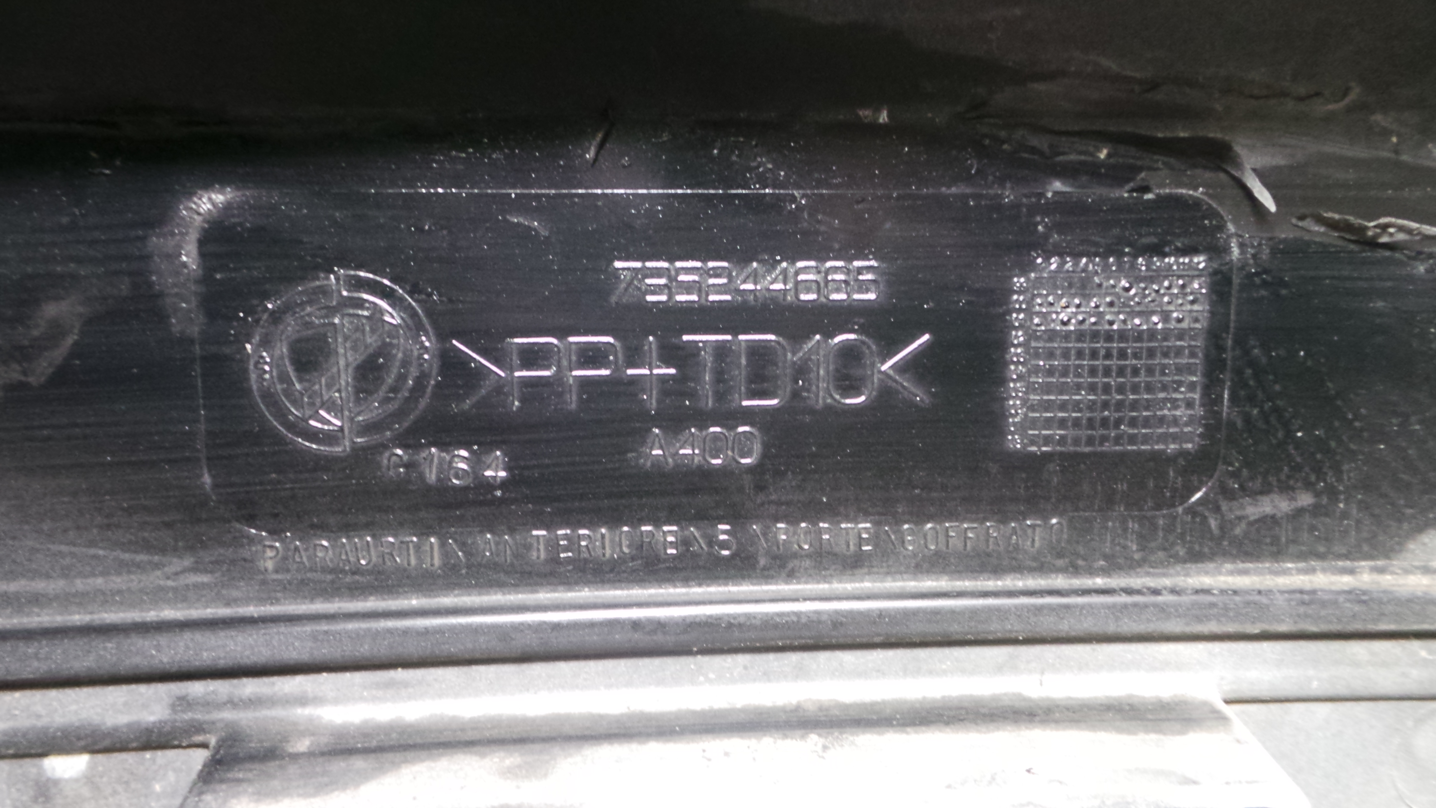 Para Choques Frente 735244665 - FIAT PUNTO (188_)-33173370