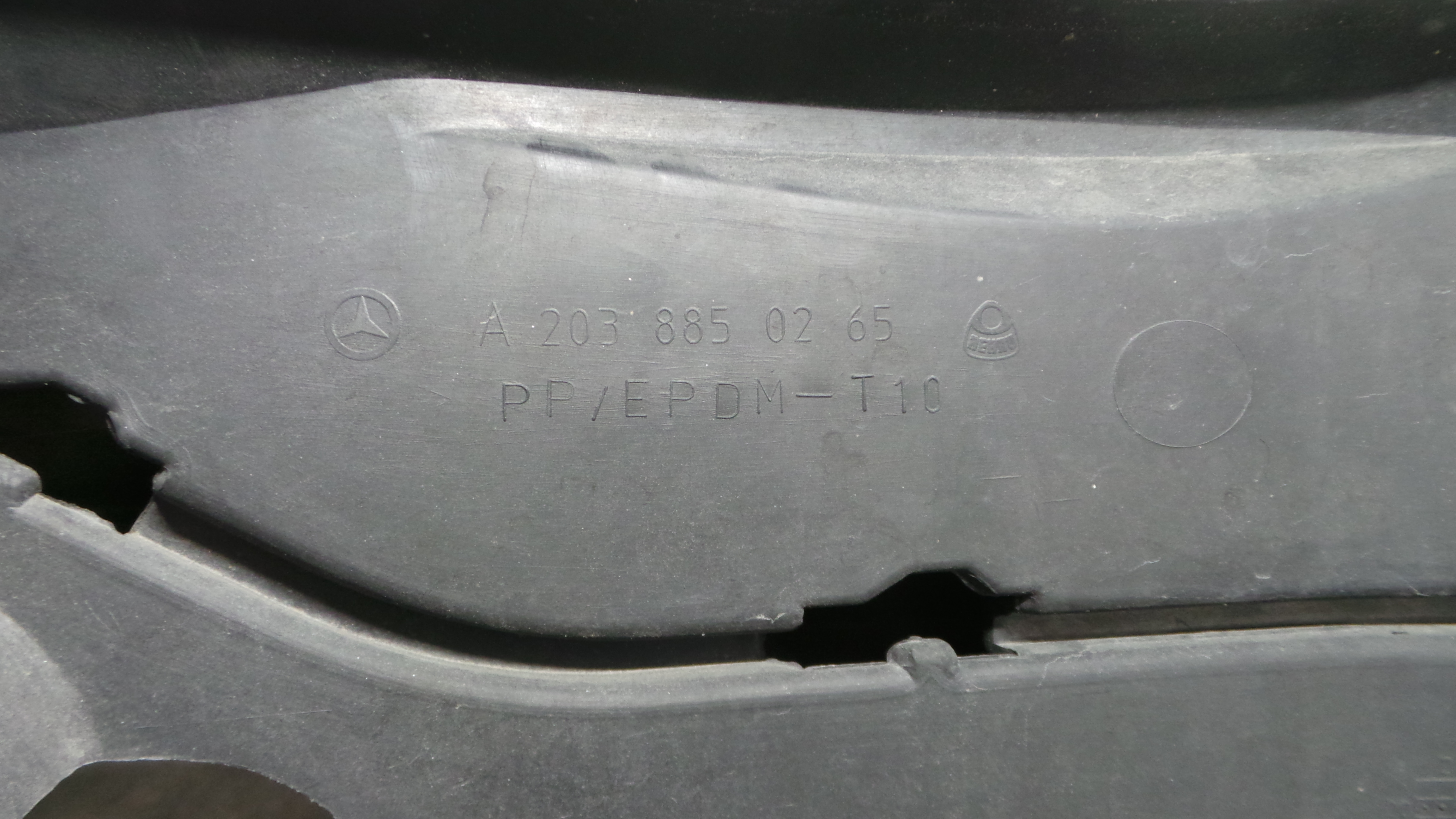 Para Choques de Trás A2038850825 - MERCEDES-BENZ C-CLASS (W203)-33173376