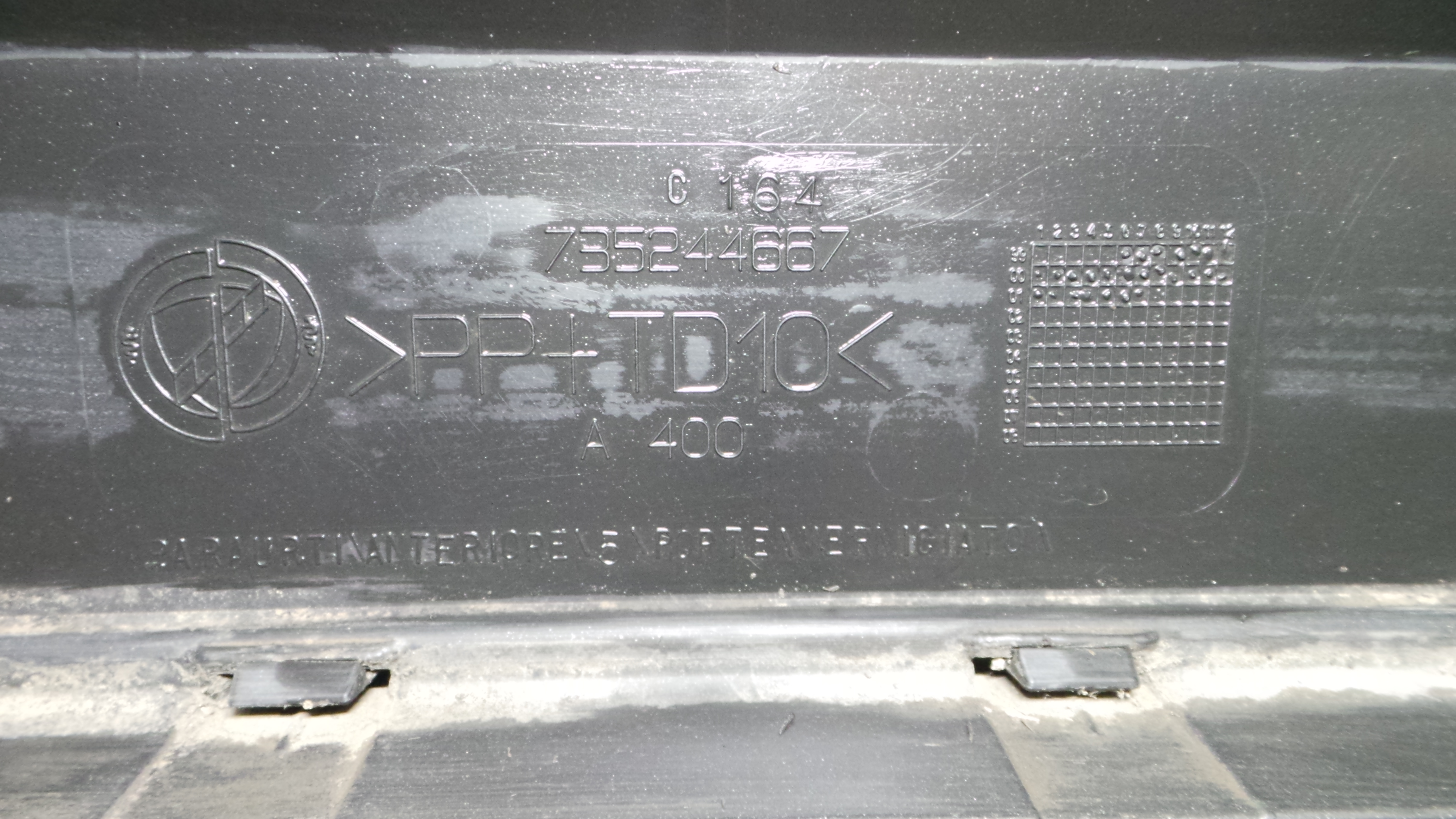 Para Choques Frente 735244667 - FIAT PUNTO (188_)-33173389