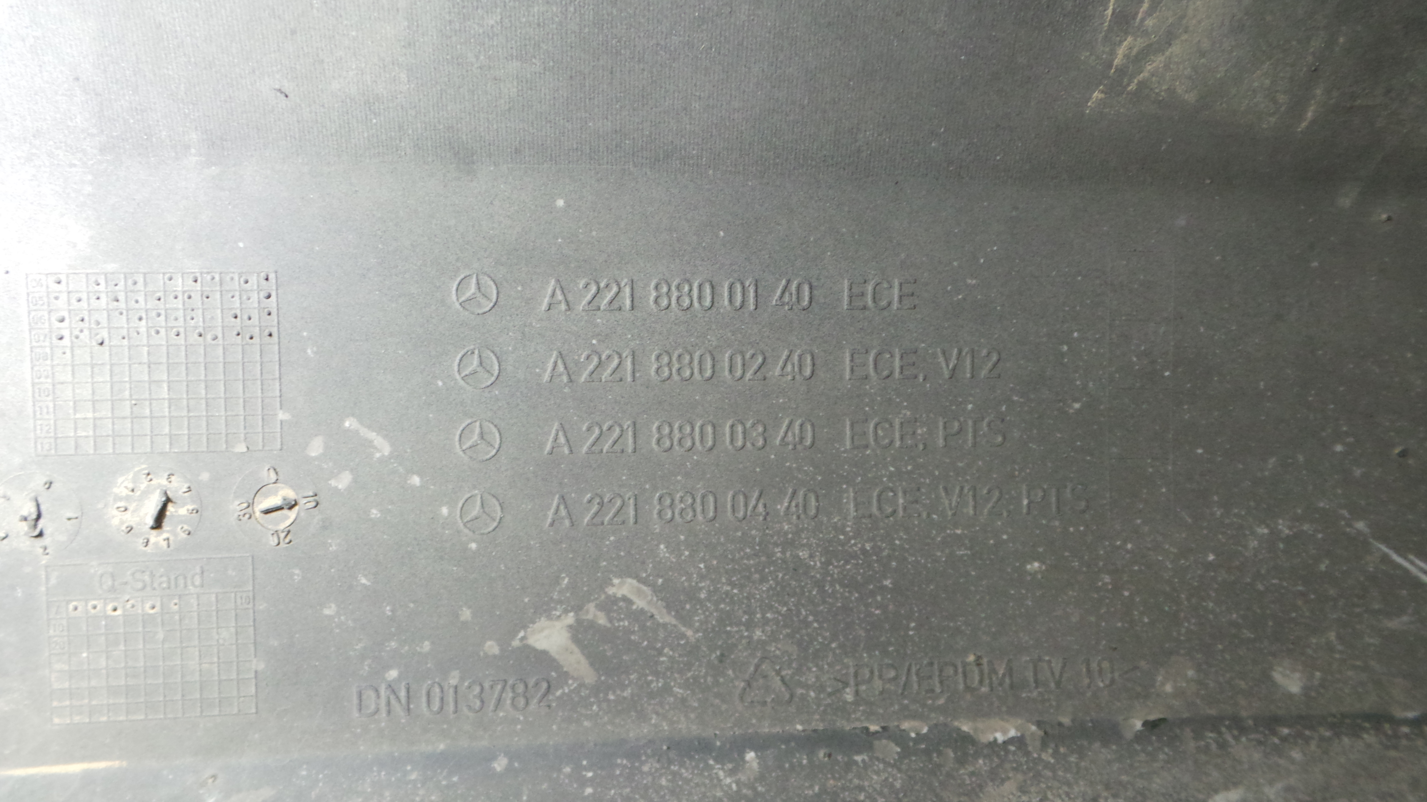 Para Choques de Trás 02218800140 - MERCEDES-BENZ S-CLASS (W221, V221)-33173697