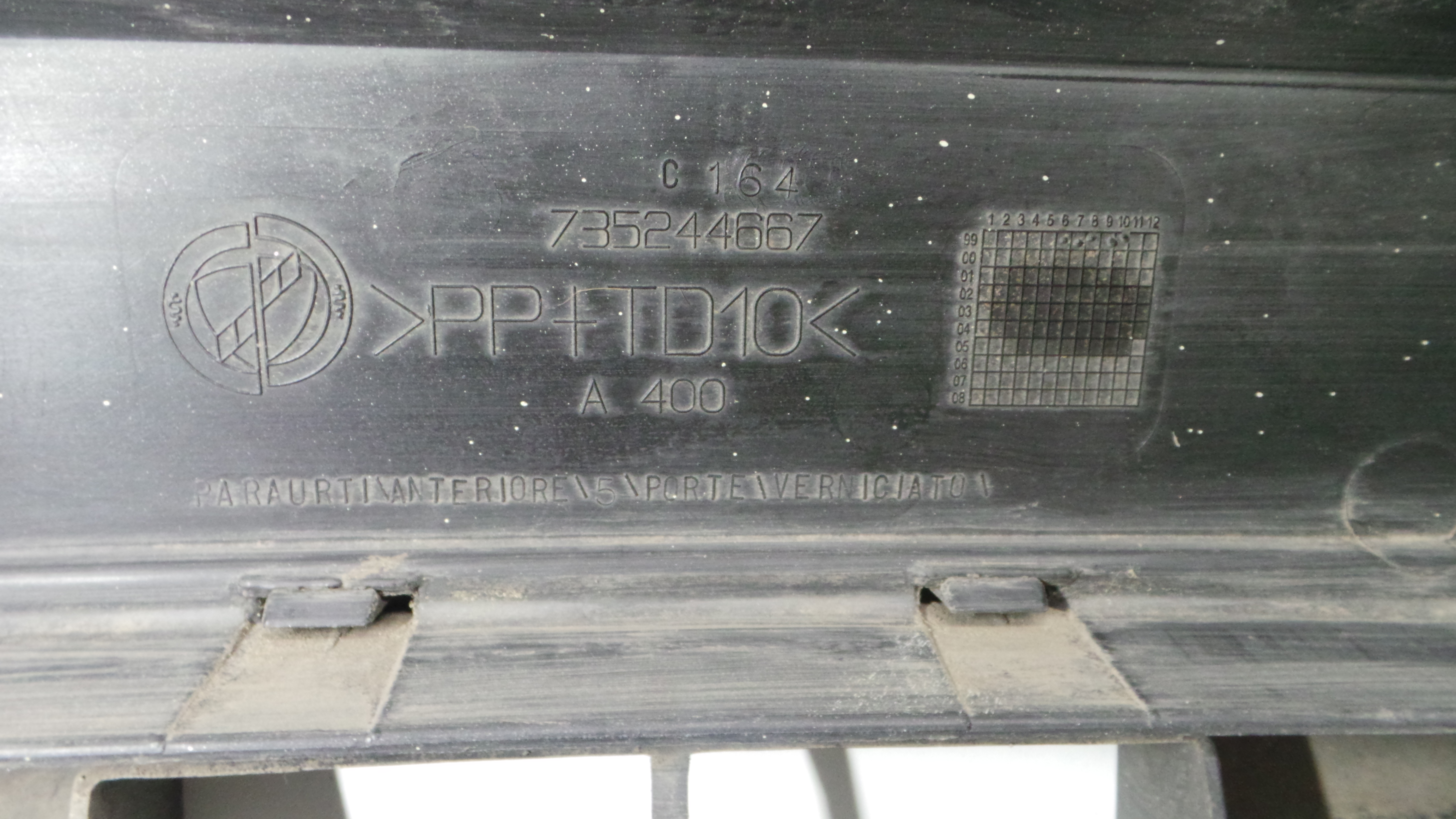 Para Choques Frente 735244667 - FIAT PUNTO (188_)-33173738