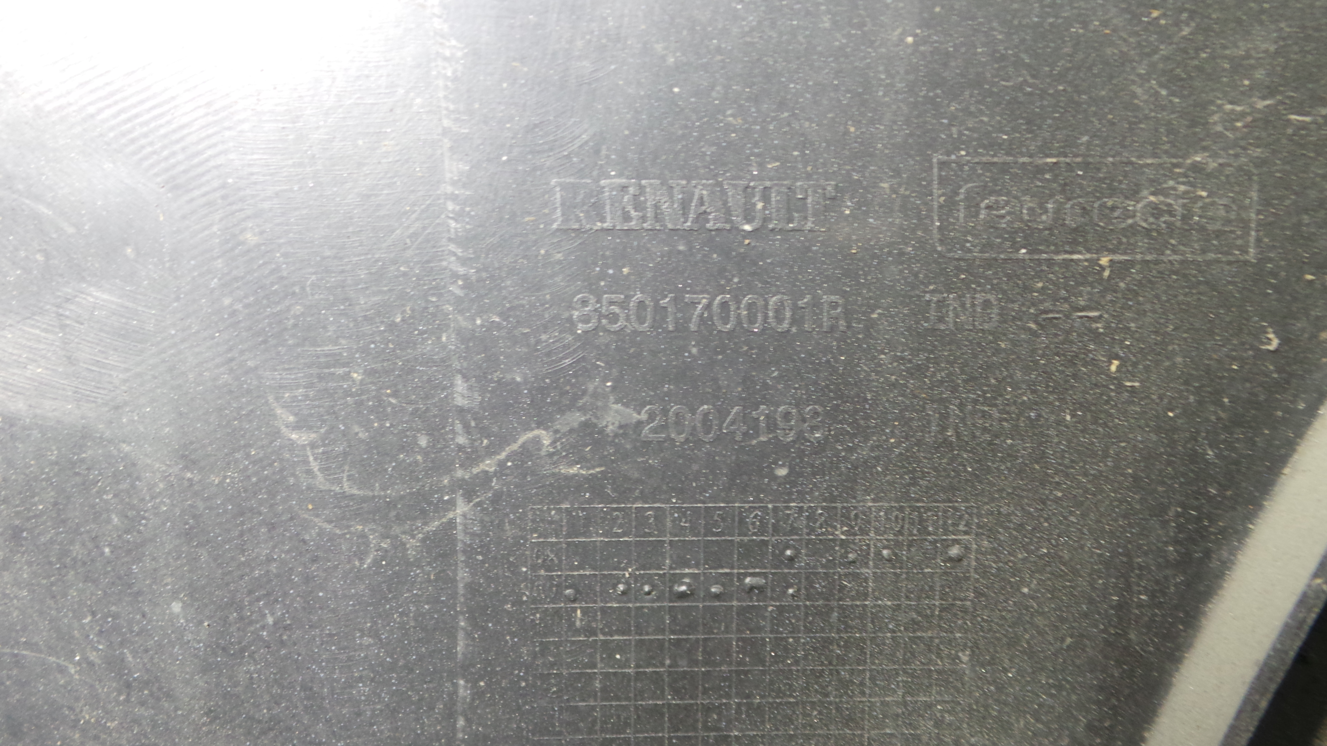 Para Choques de Trás 850170001R - RENAULT SCÉNIC III (JZ0/1_)-33173936