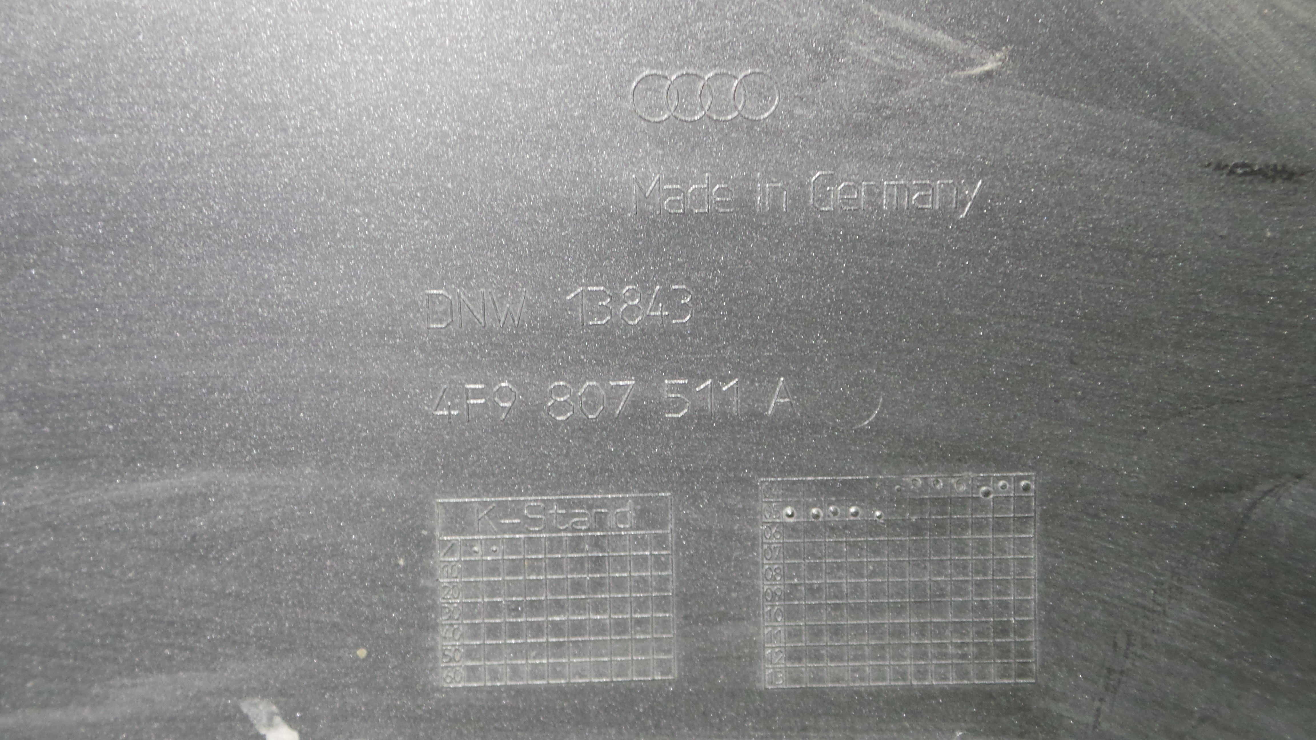 Para Choques de Trás 4F9807511A - AUDI A6 C6 (4F2)-33173987