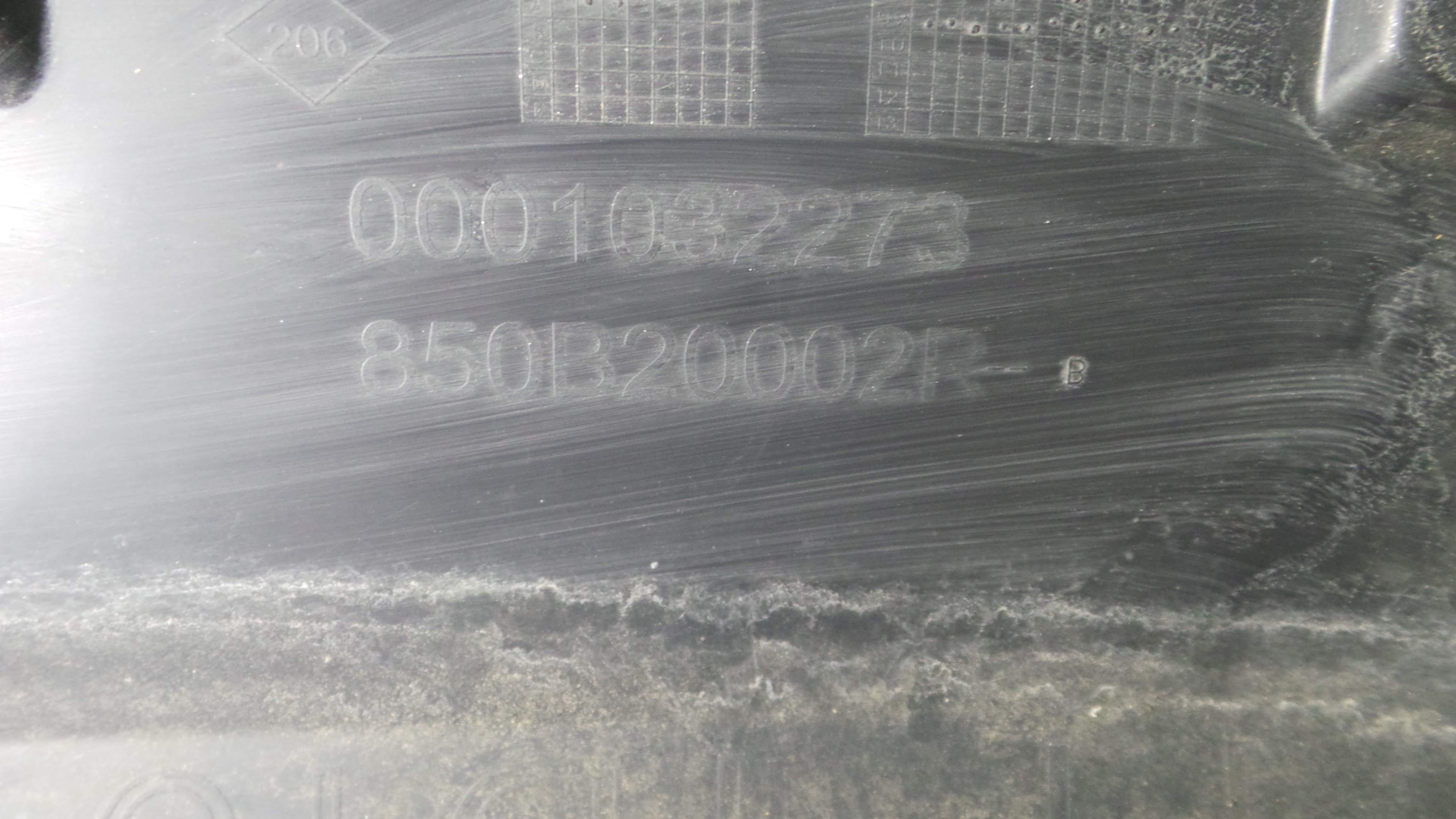 Spoiler Traseiro 850B20002R - RENAULT MEGANE III Coupé (DZ0/1_)-33174226