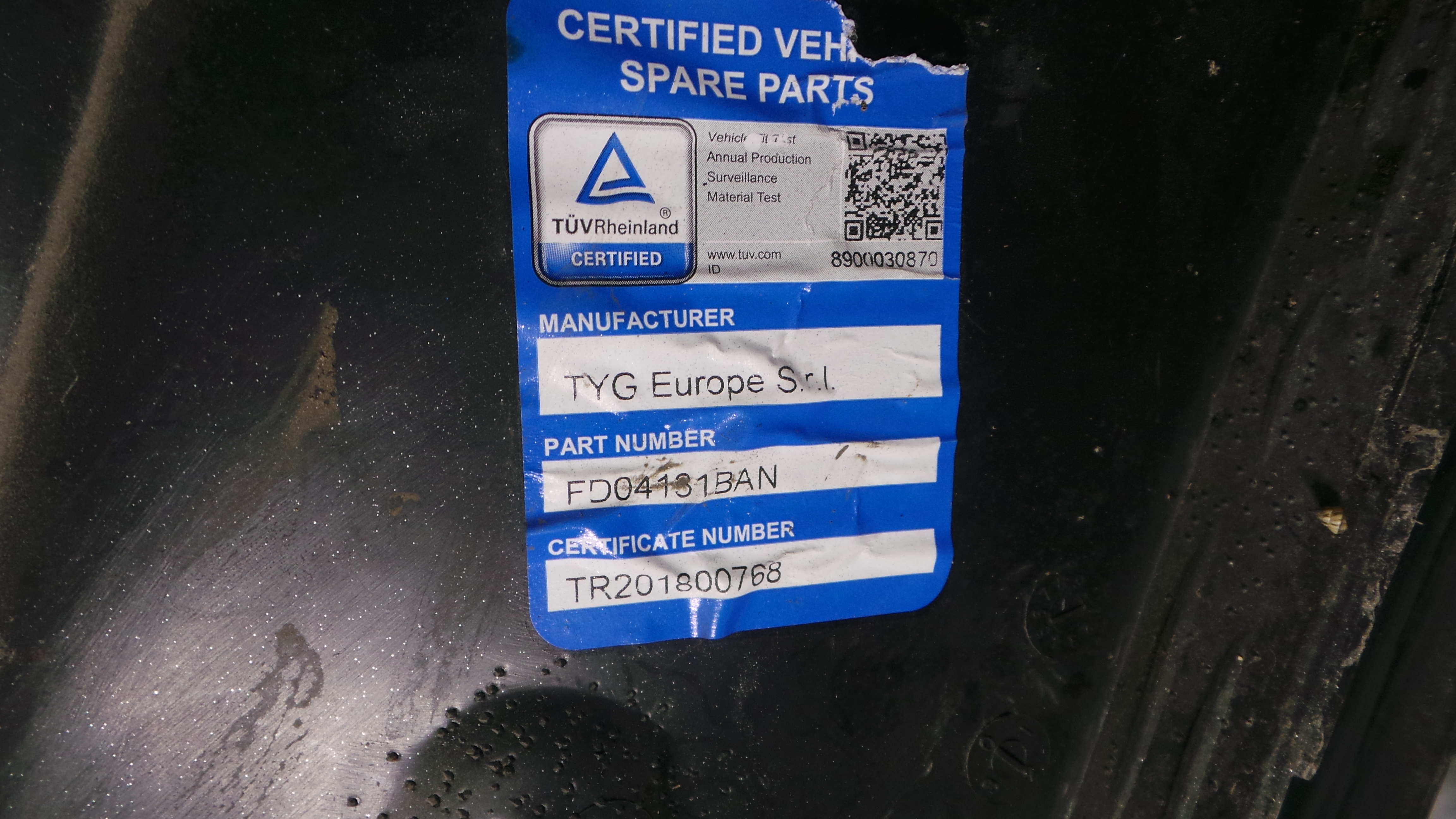 Para Choques Frente FD04131BAN - FORD FOCUS I (DAW, DBW)-33174317