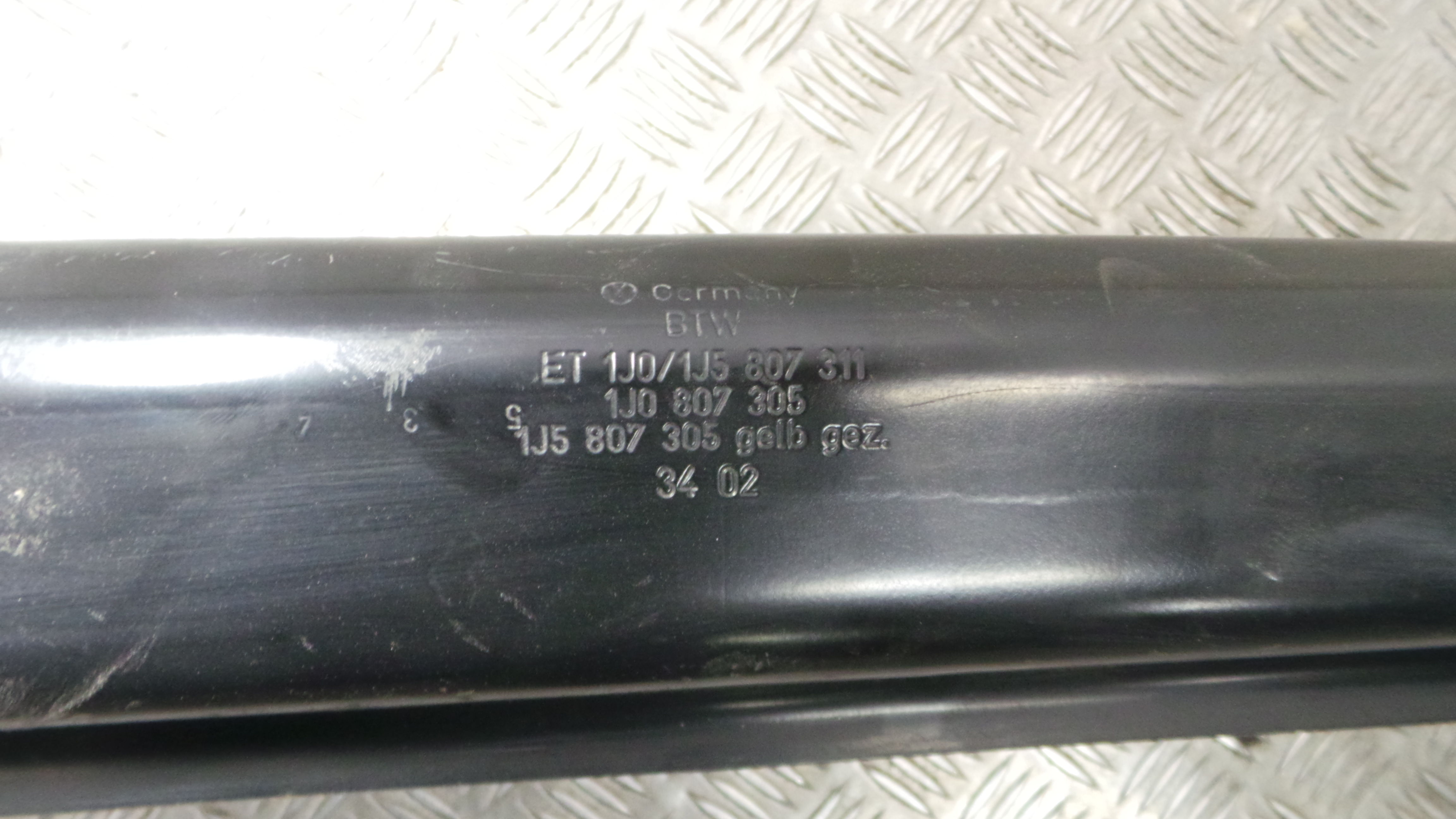 Reforco do Para Choques Traseiro 1J0807311 - VW BORA I (1J2)-33174560