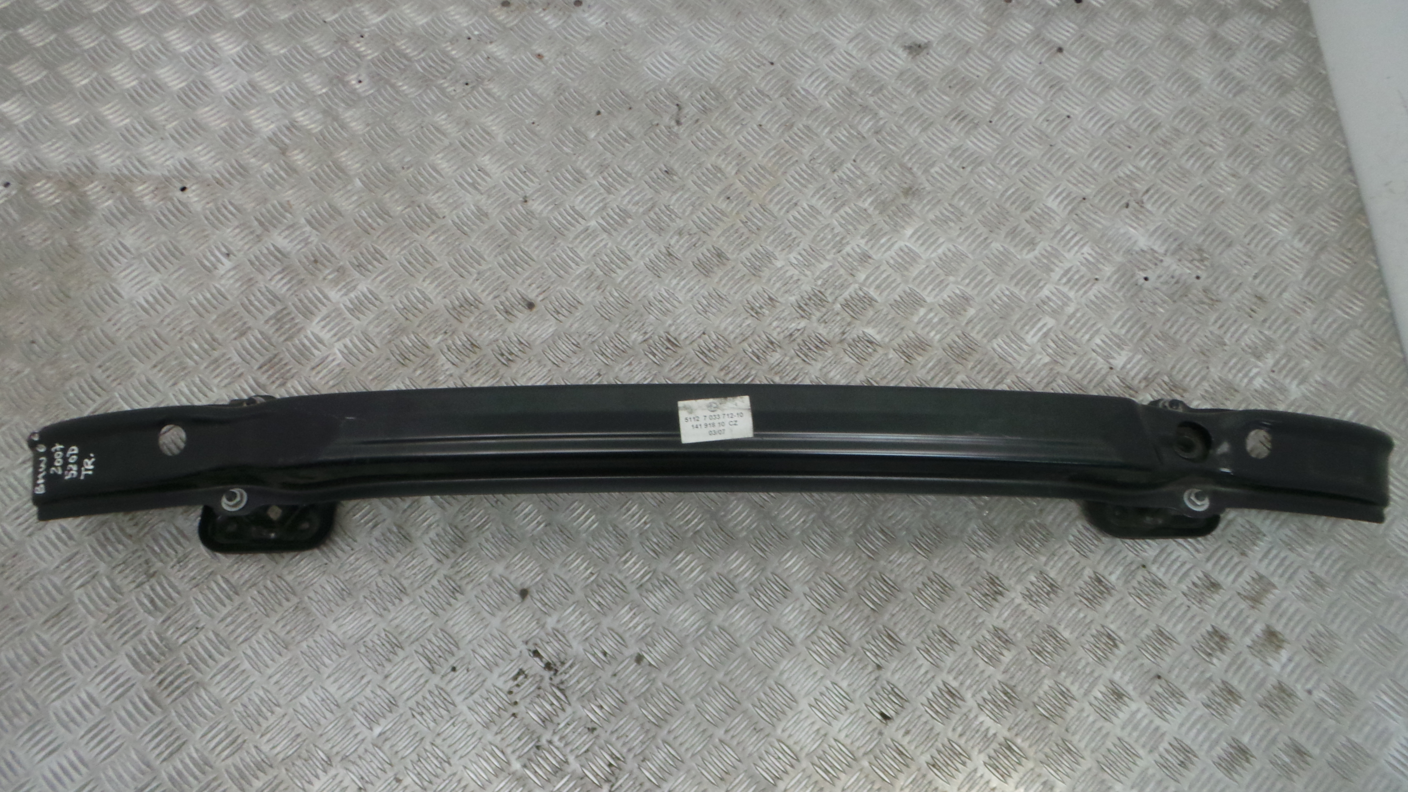 Reforco do Para Choques Traseiro 51.12-7033714 - BMW 5 (E60)-33174590 Reforco do Para Choques Traseiro 51.12-7033714 - BMW 5 (E60)-33174590