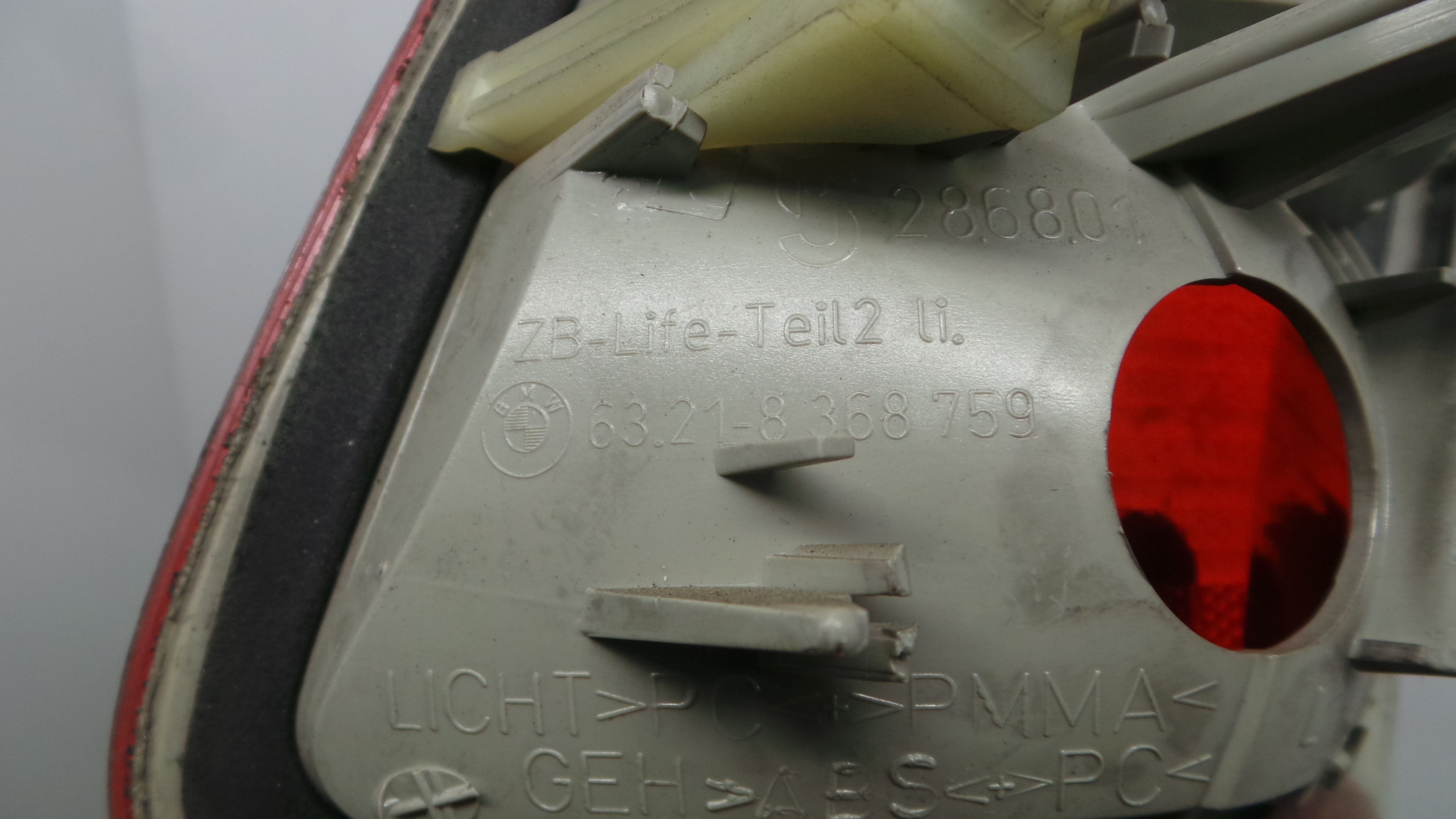 Farolim Mala Trás Esq 63.21-8368759 - BMW 3 (E46)-33174874