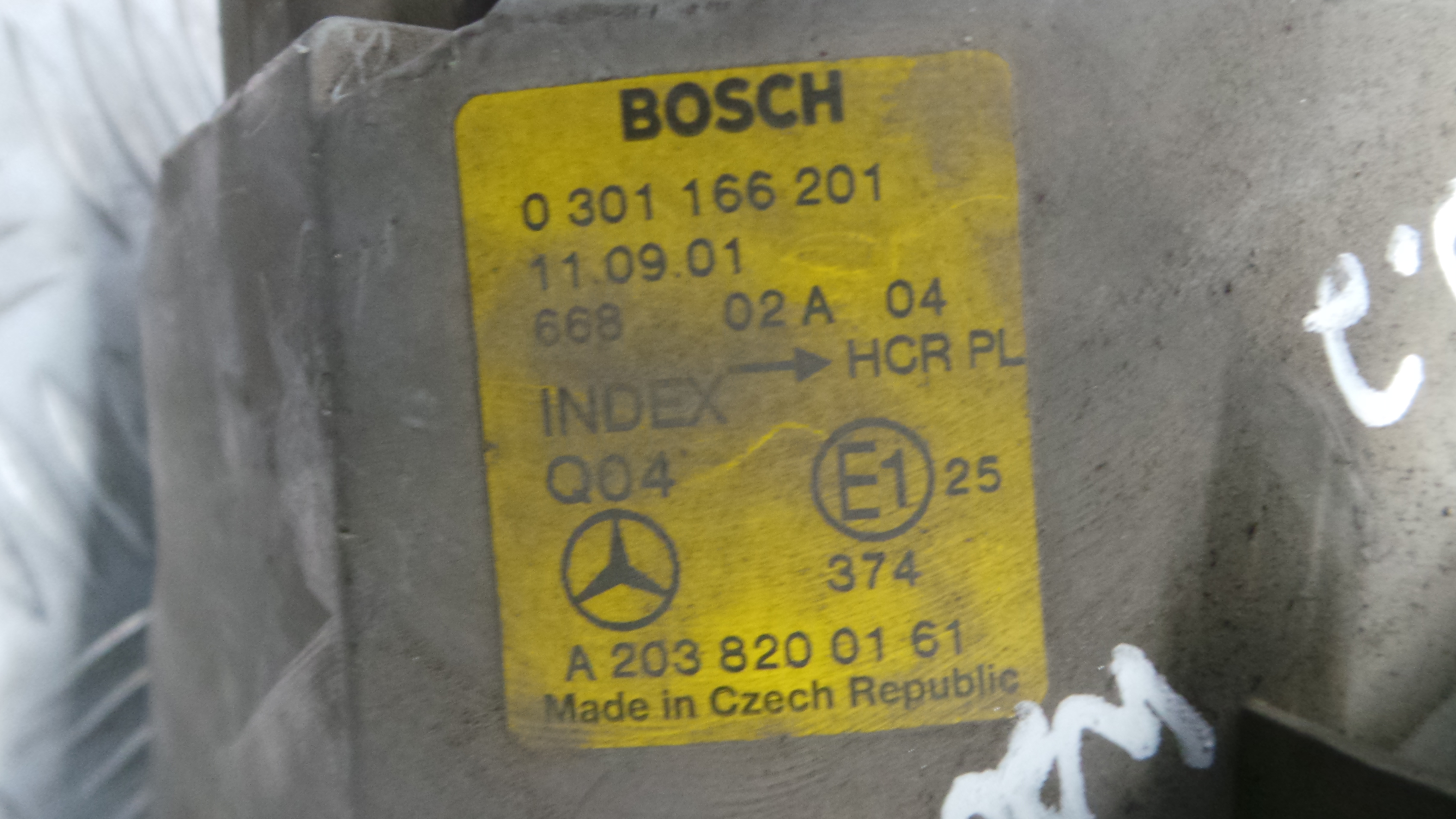 Ótica Esq A2038200161 - MERCEDES-BENZ C-CLASS (W203)-33175682