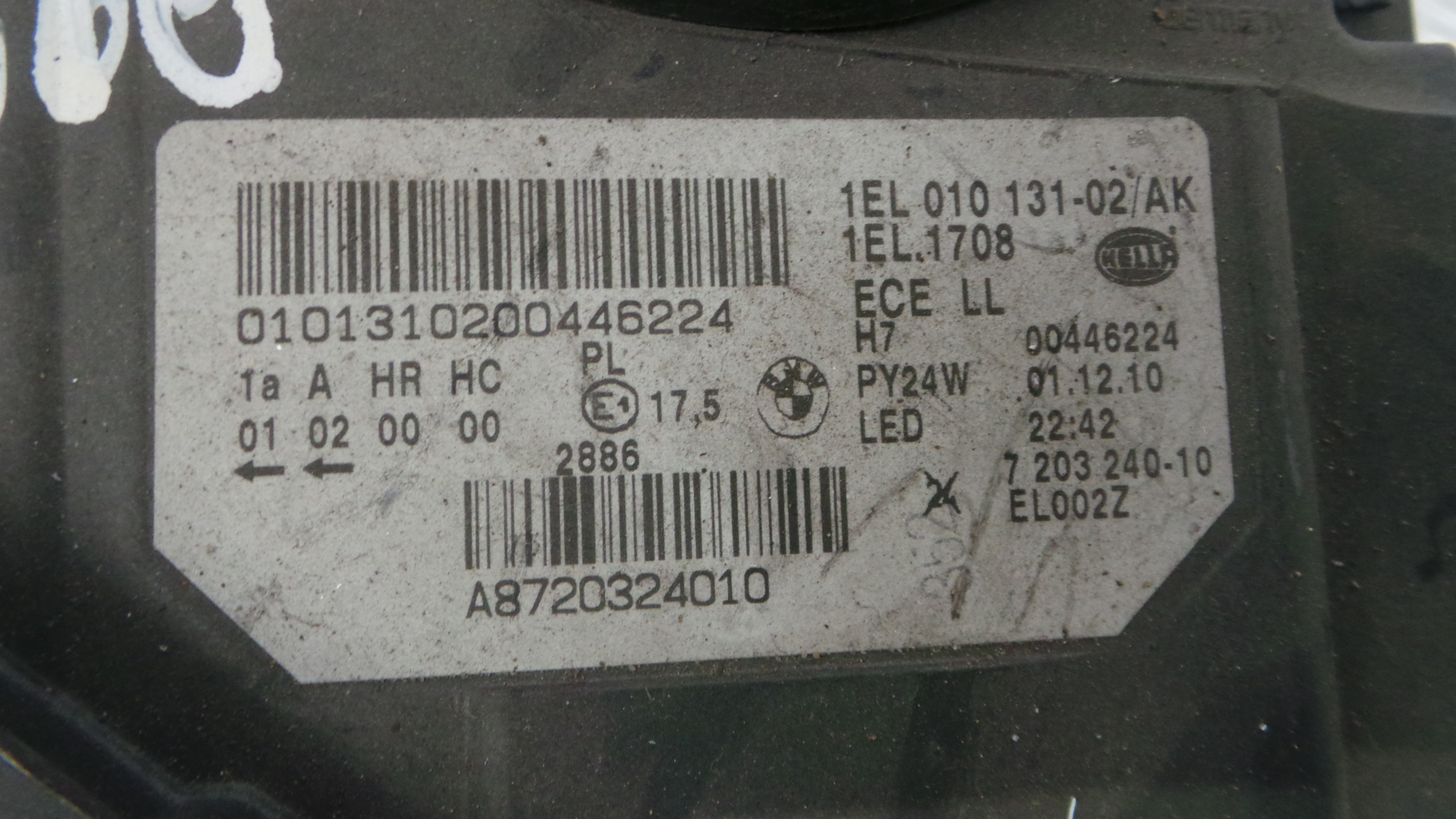 Ótica Dto 1EL010131-02 - BMW 5 (F10)-33179551