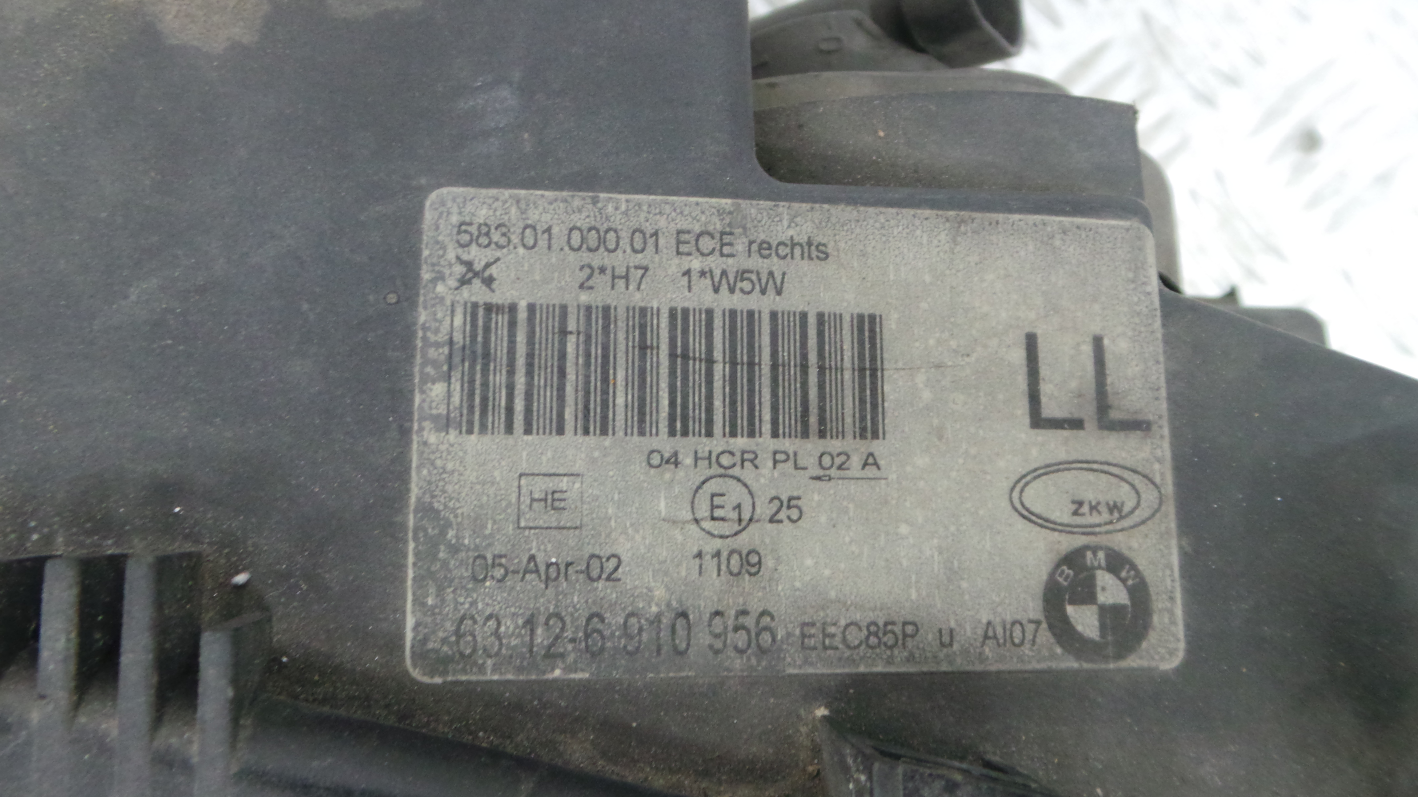 Ótica Dto 63.12-6910956 - BMW 3 (E46)-33179569