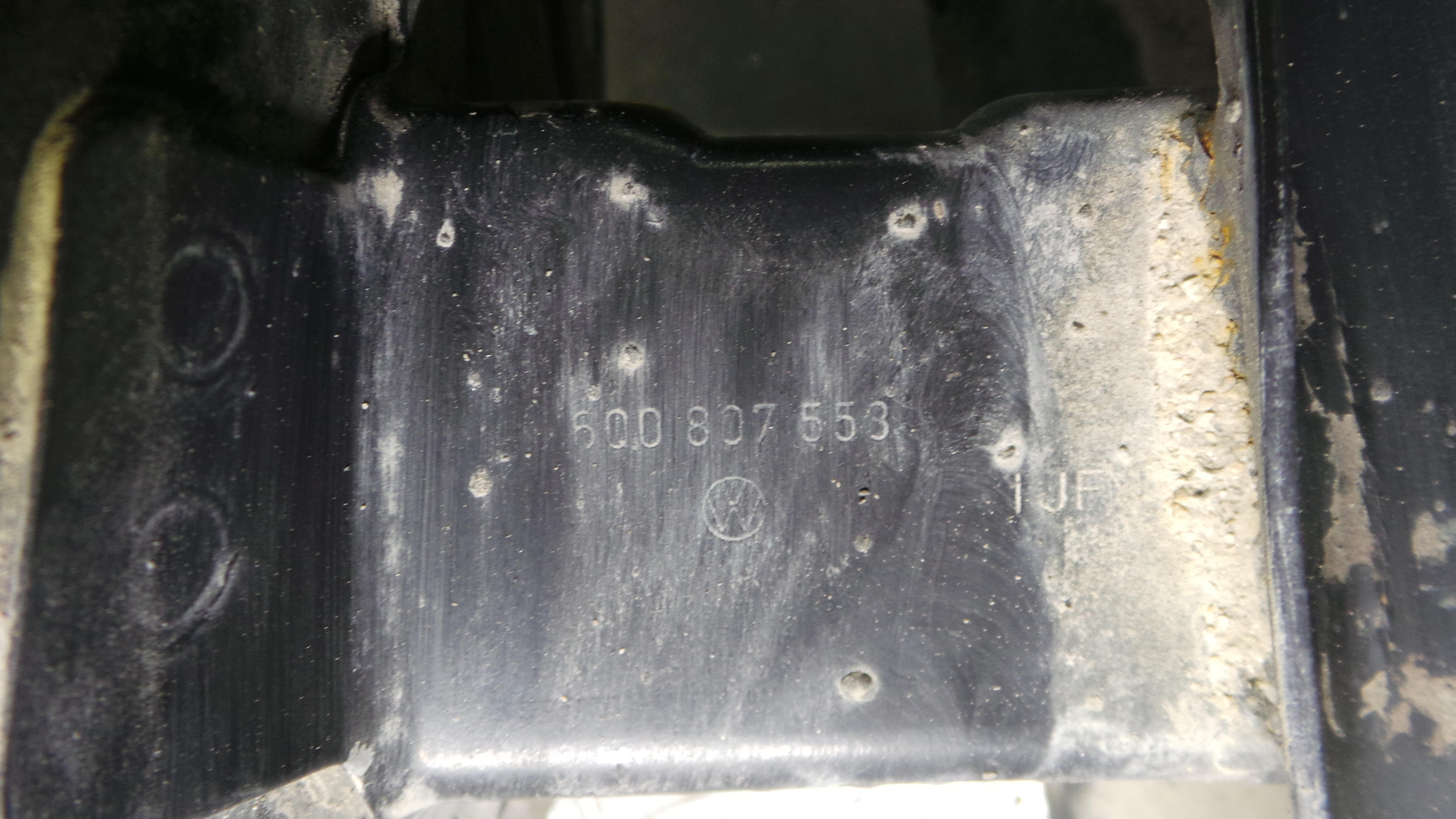 Reforco do Para Choques Traseiro 6Q0807630 - VW POLO (9N_, 9A_)-33179678