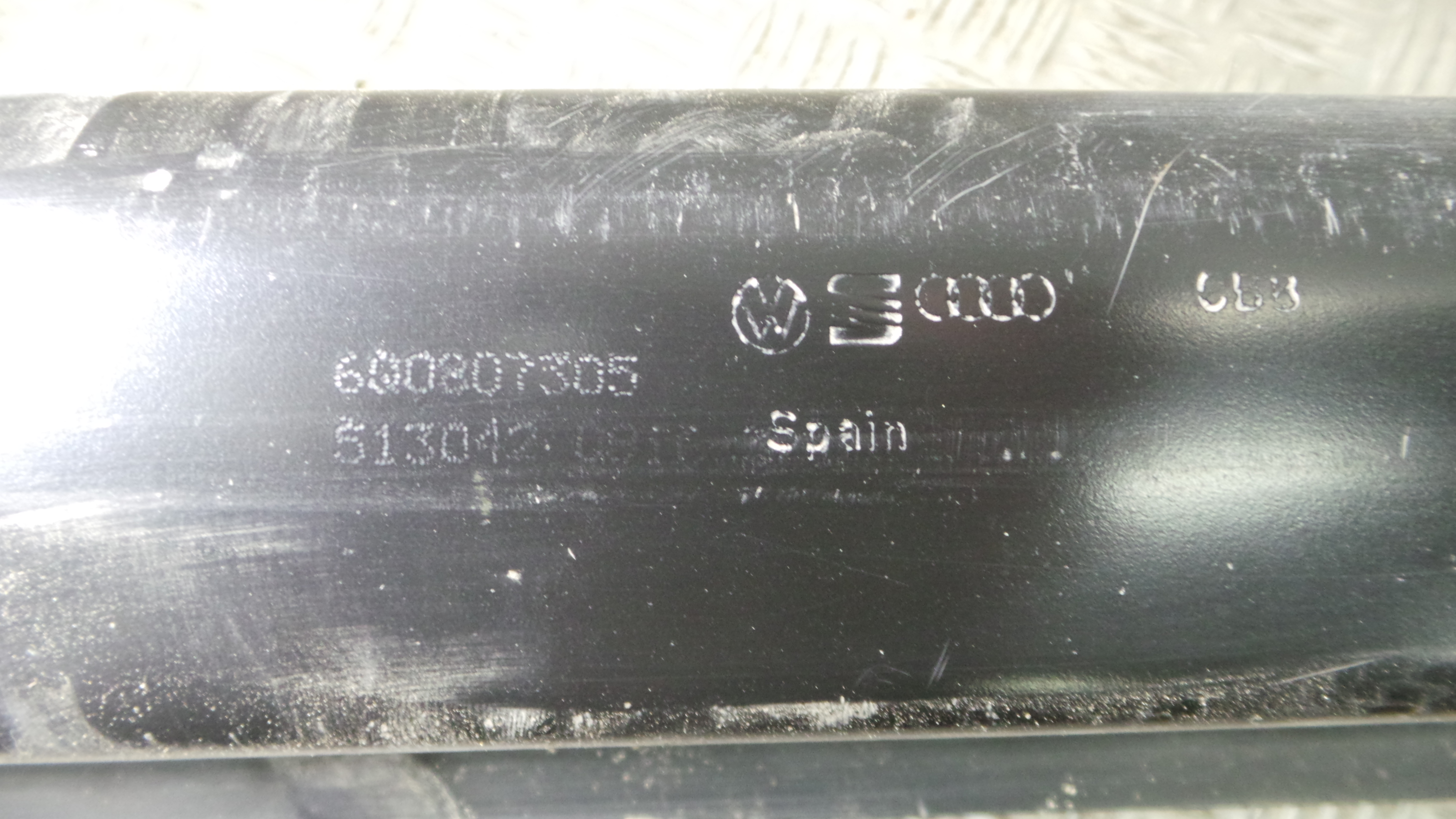 Reforco do Para Choques Traseiro 6Q0807305 - VW POLO (9N_, 9A_)-33180917