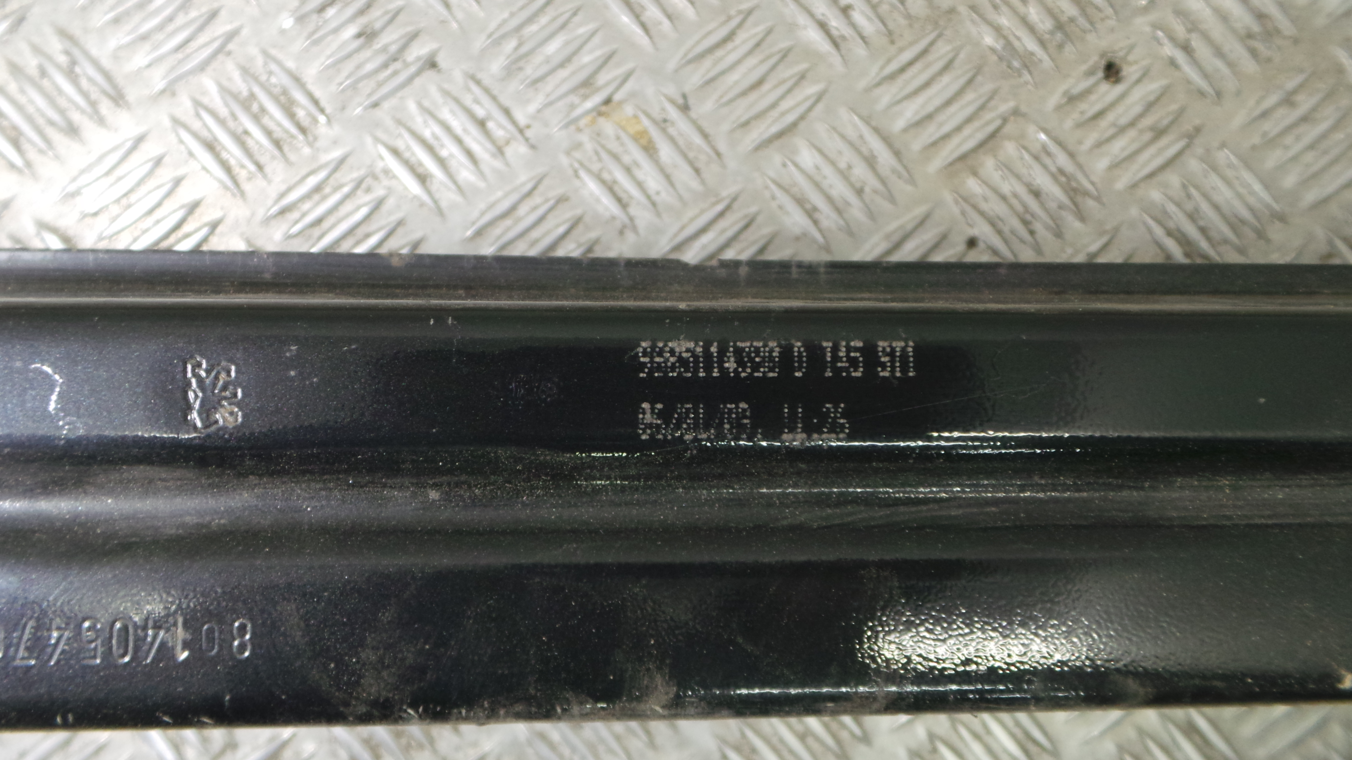 Reforco do Para Choques Traseiro 9685114390 - PEUGEOT 207 (WA_, WC_), 207/207+ (WA_, WC_)-33180943