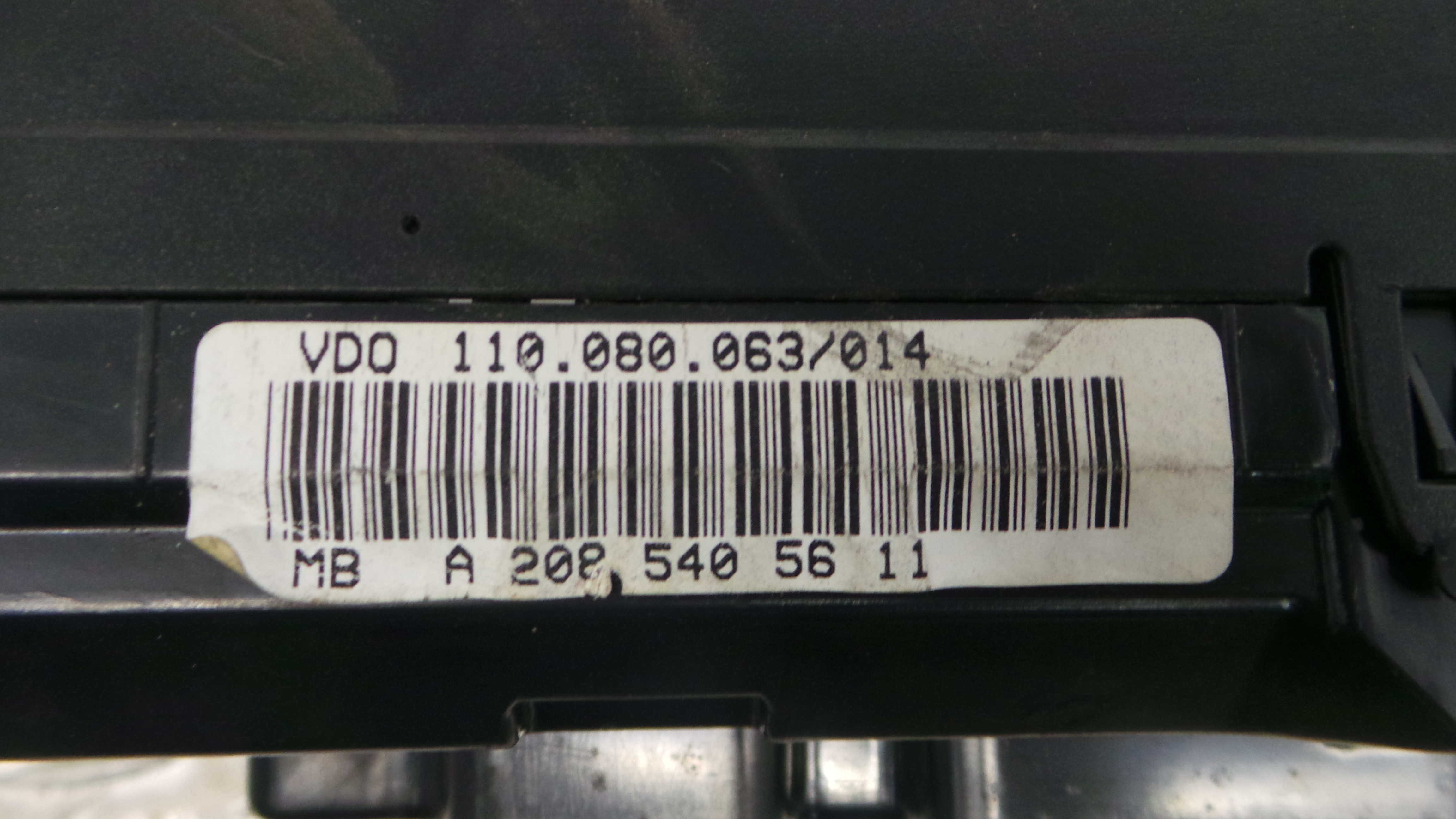 Quadrante A2085405611 - MERCEDES-BENZ CLK (C208)-33182190