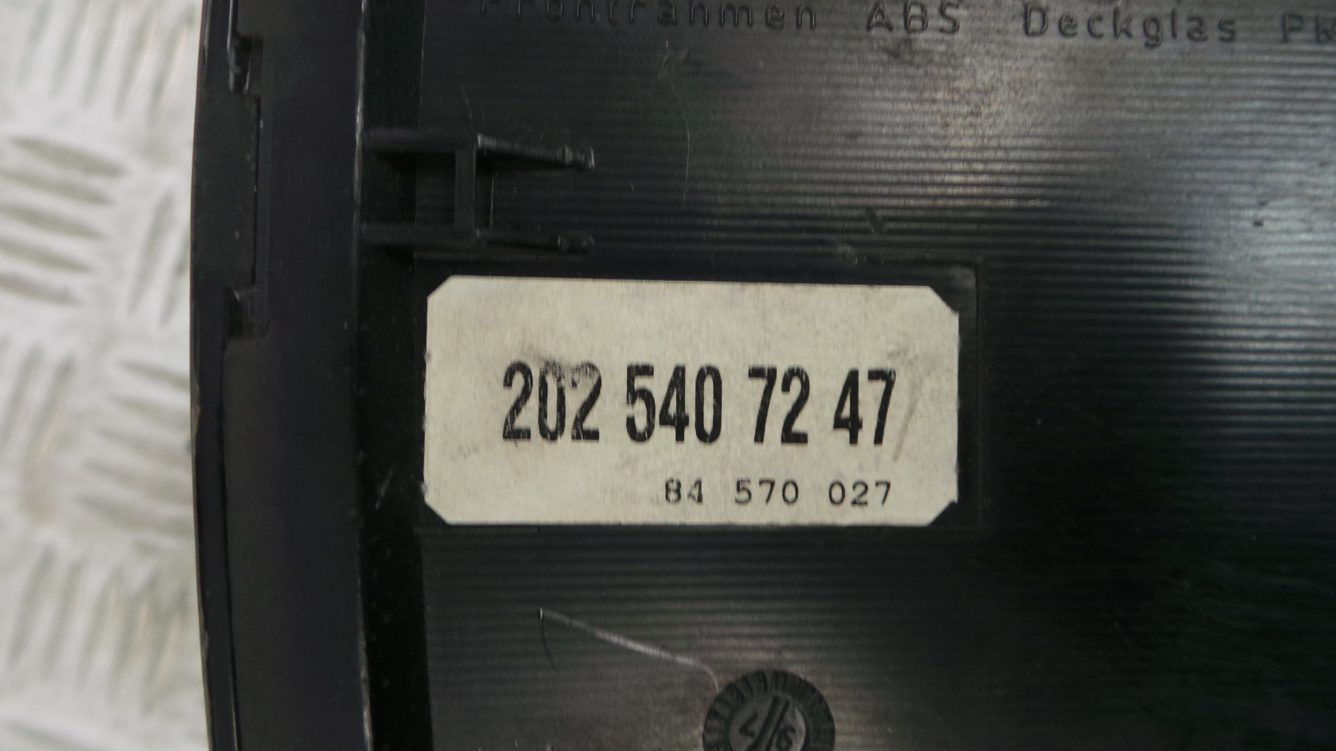 Quadrante 2025407247 - MERCEDES-BENZ C-CLASS (W202)-33182193