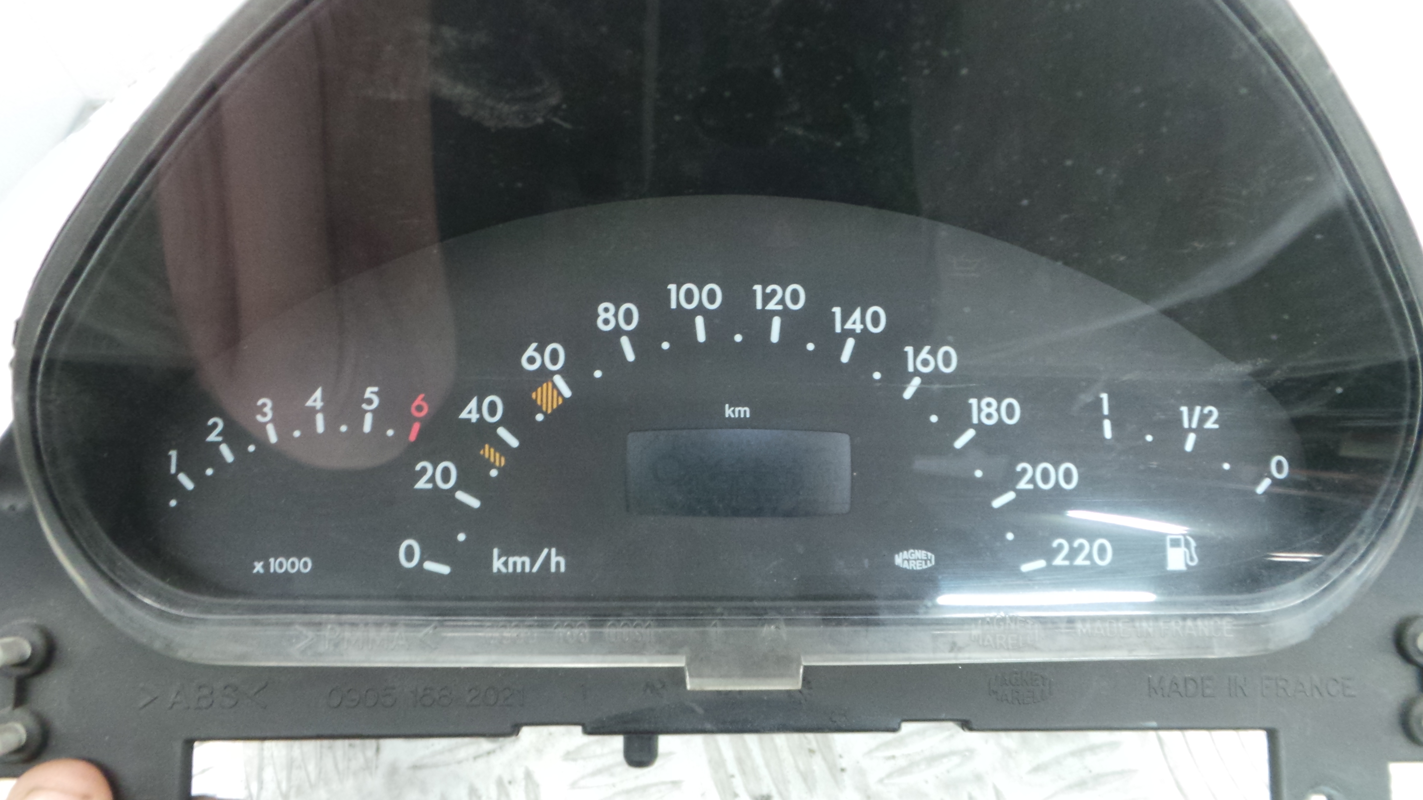 Quadrante A1685403211 - MERCEDES-BENZ A-CLASS (W168)-33182289