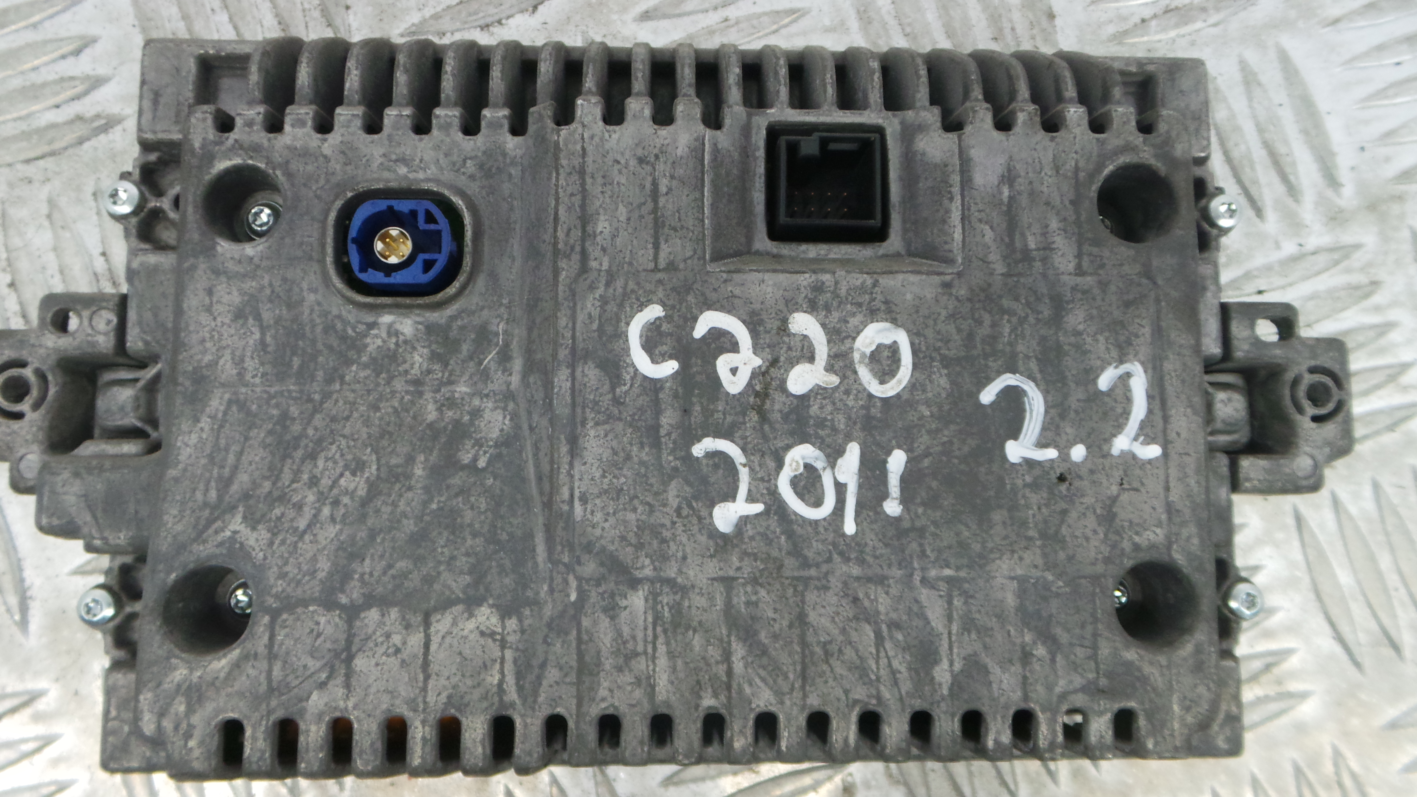 Display do Ar Condicionado / Rádio / GPS / DVD A1729004004 - MERCEDES-BENZ C-CLASS (W204)-33182731