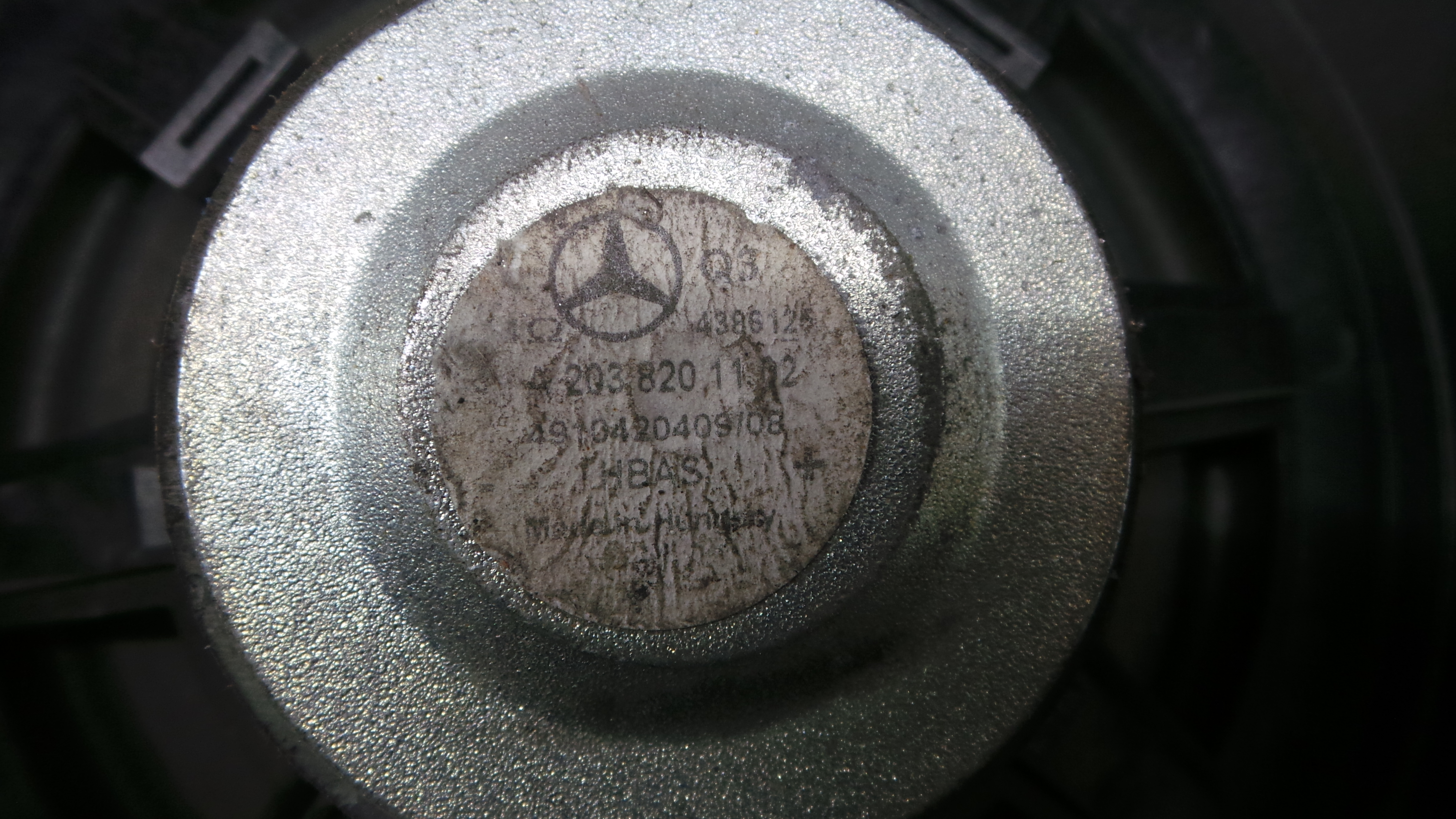 Colunas de Som A2038201102 - MERCEDES-BENZ C-CLASS (W203)-33182748