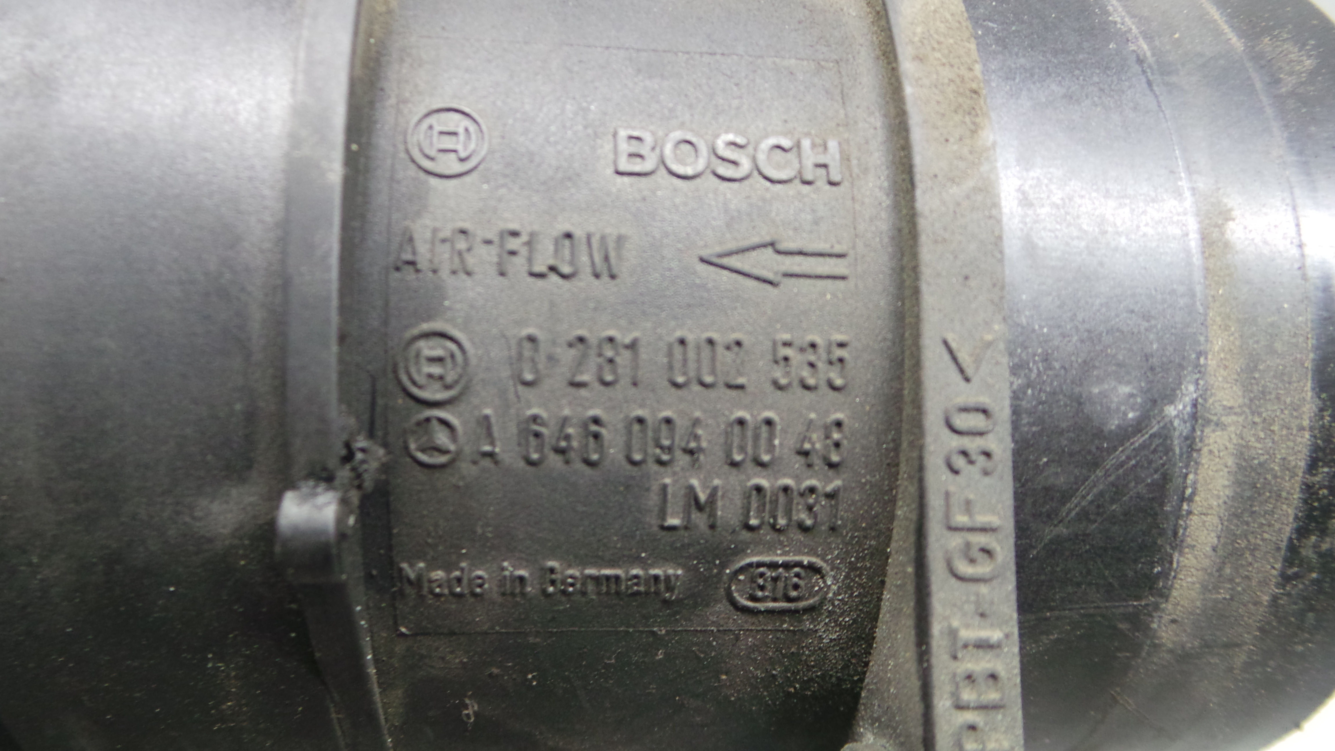 Medidor De Massa De Ar A6460940048 - MERCEDES-BENZ C-CLASS (W203)-33182784