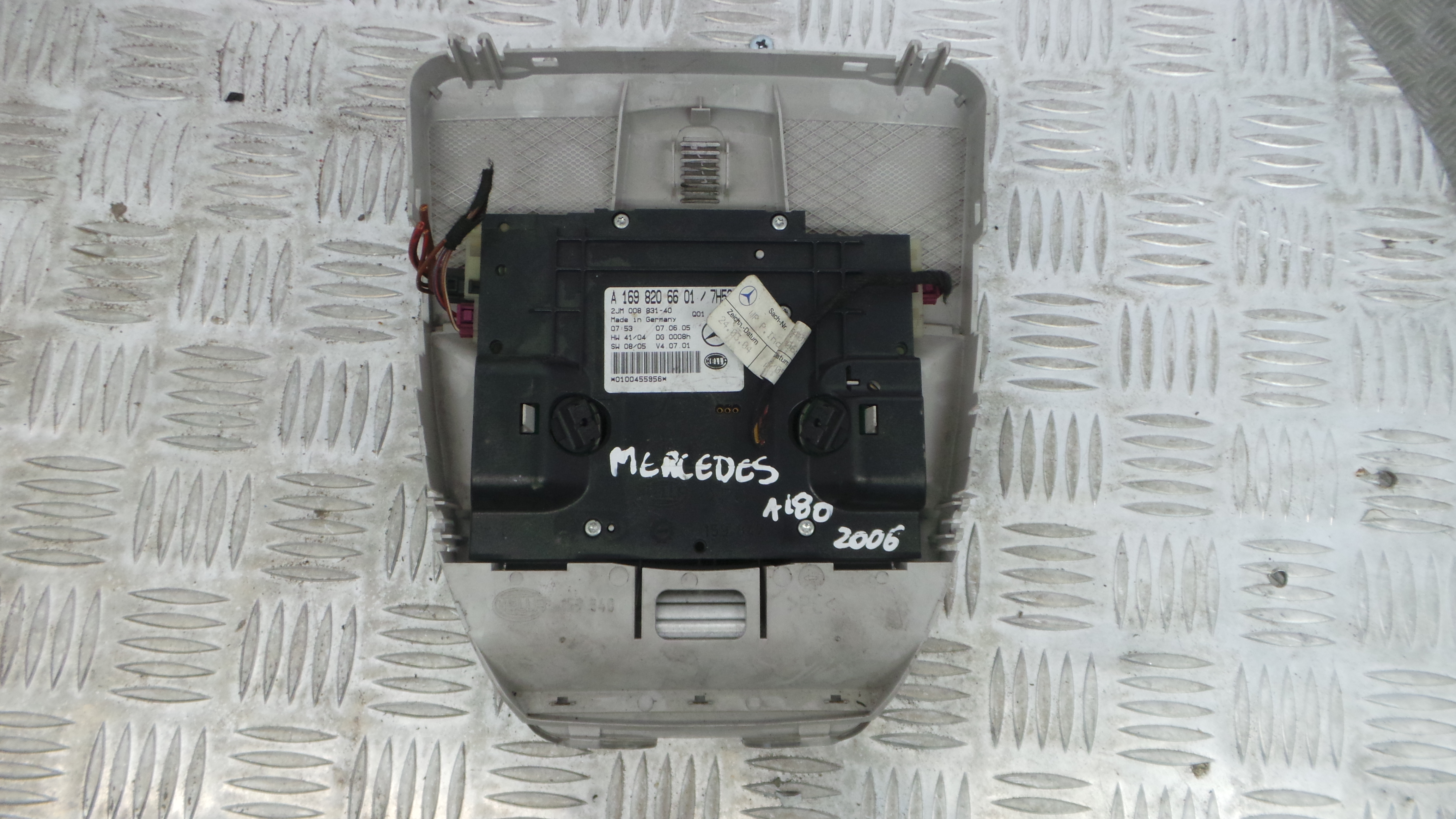 Plafonier Teto A1698206601 - MERCEDES-BENZ A-CLASS (W169)-33182971