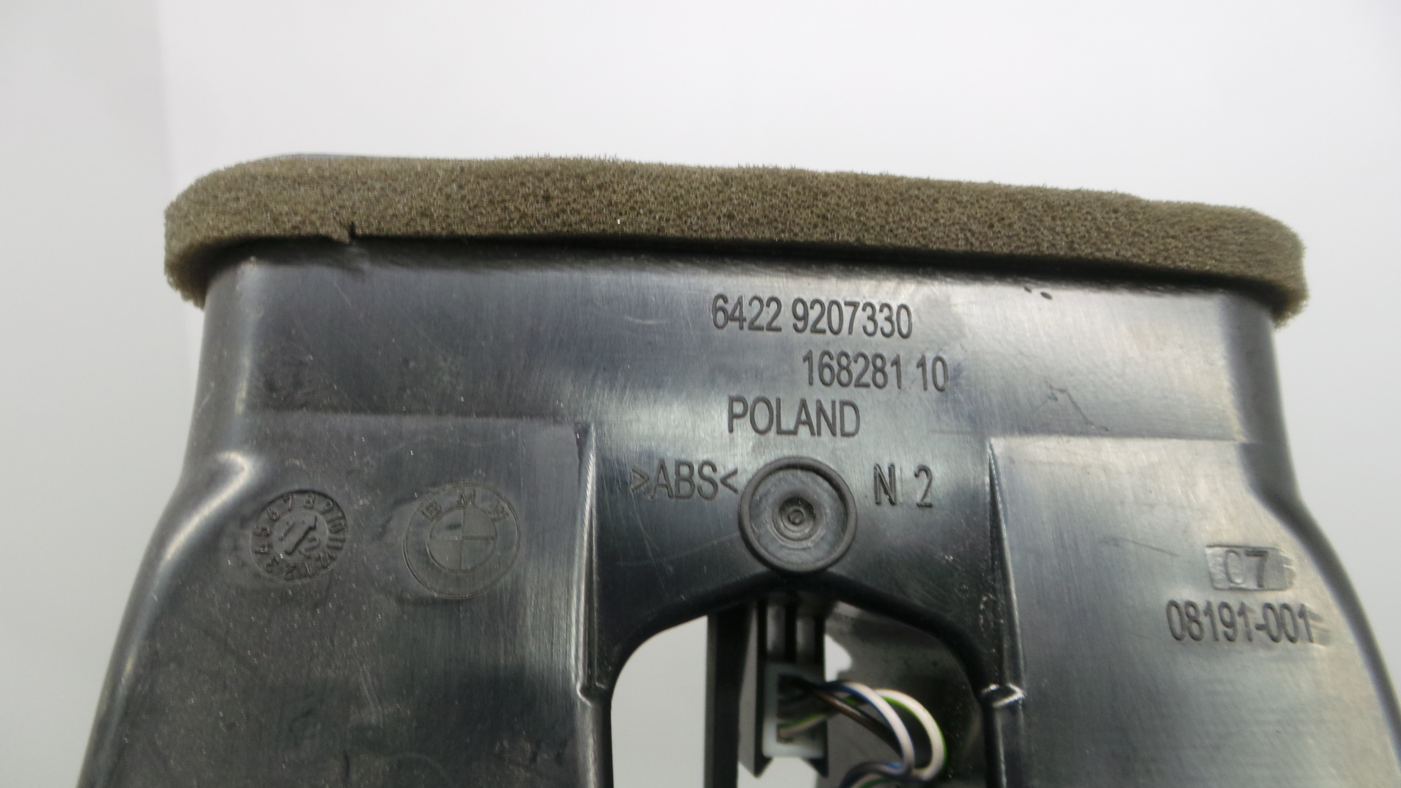 Grelha da Sofagem 64.22-9207330 - BMW 1 (F20), 1 Sports Hatch (F20)-33183150