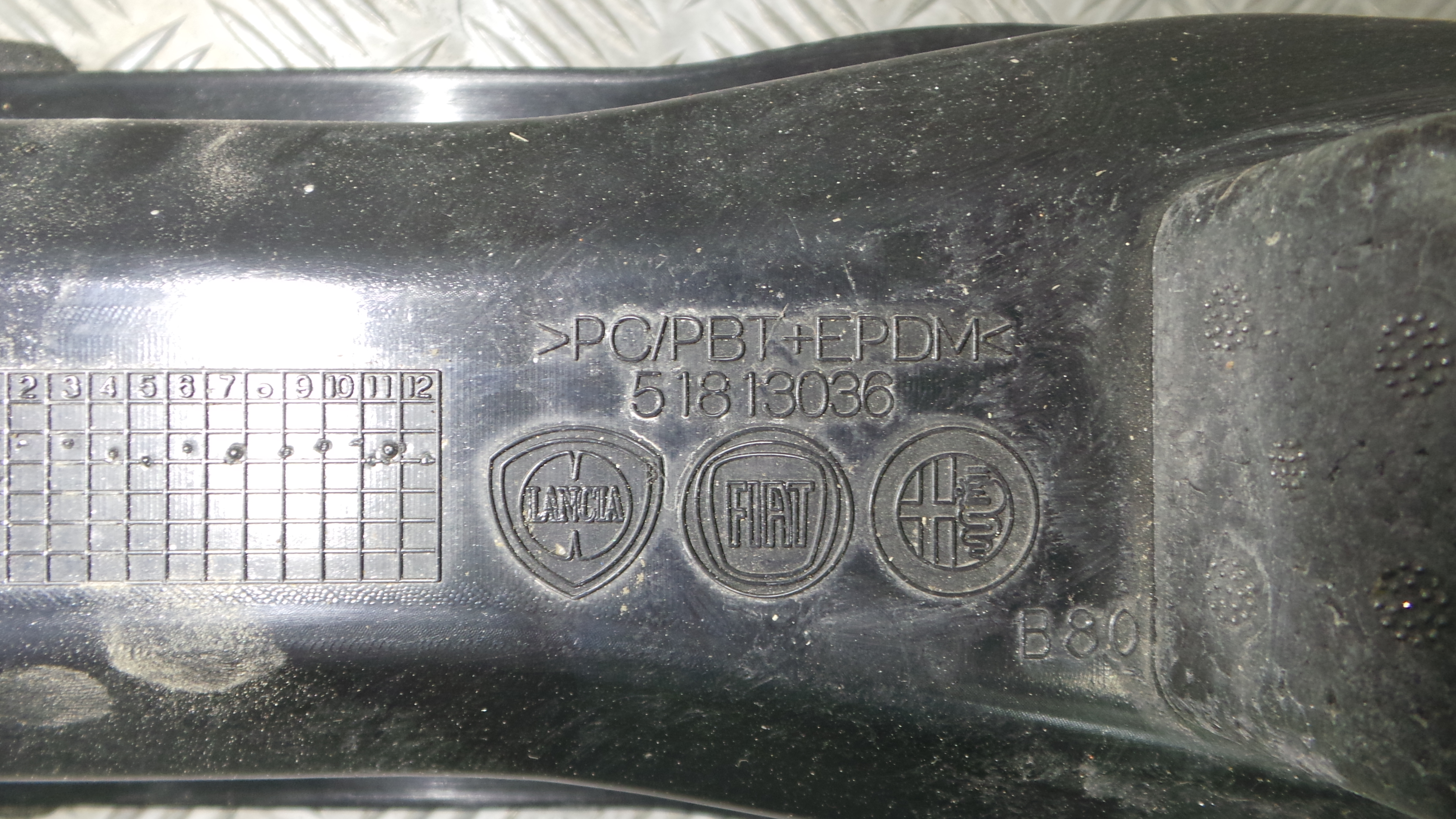 Reforco do Para Choques Traseiro  51813036 - ALFA ROMEO GIULIETTA (940_)-33183289