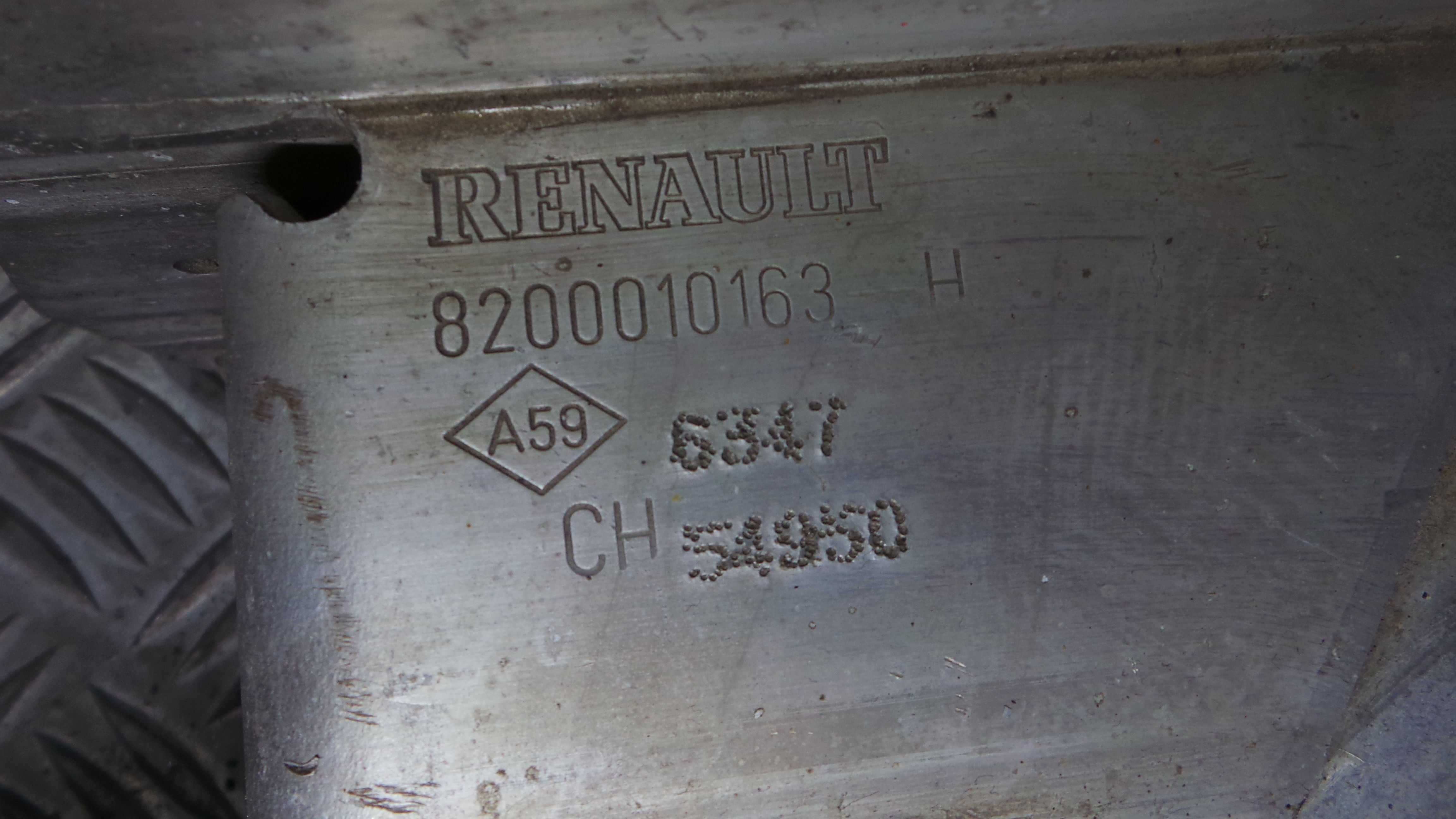 Reforco do Para Choques Traseiro  8200021828 - RENAULT SCÉNIC III (JZ0/1_)-33183296