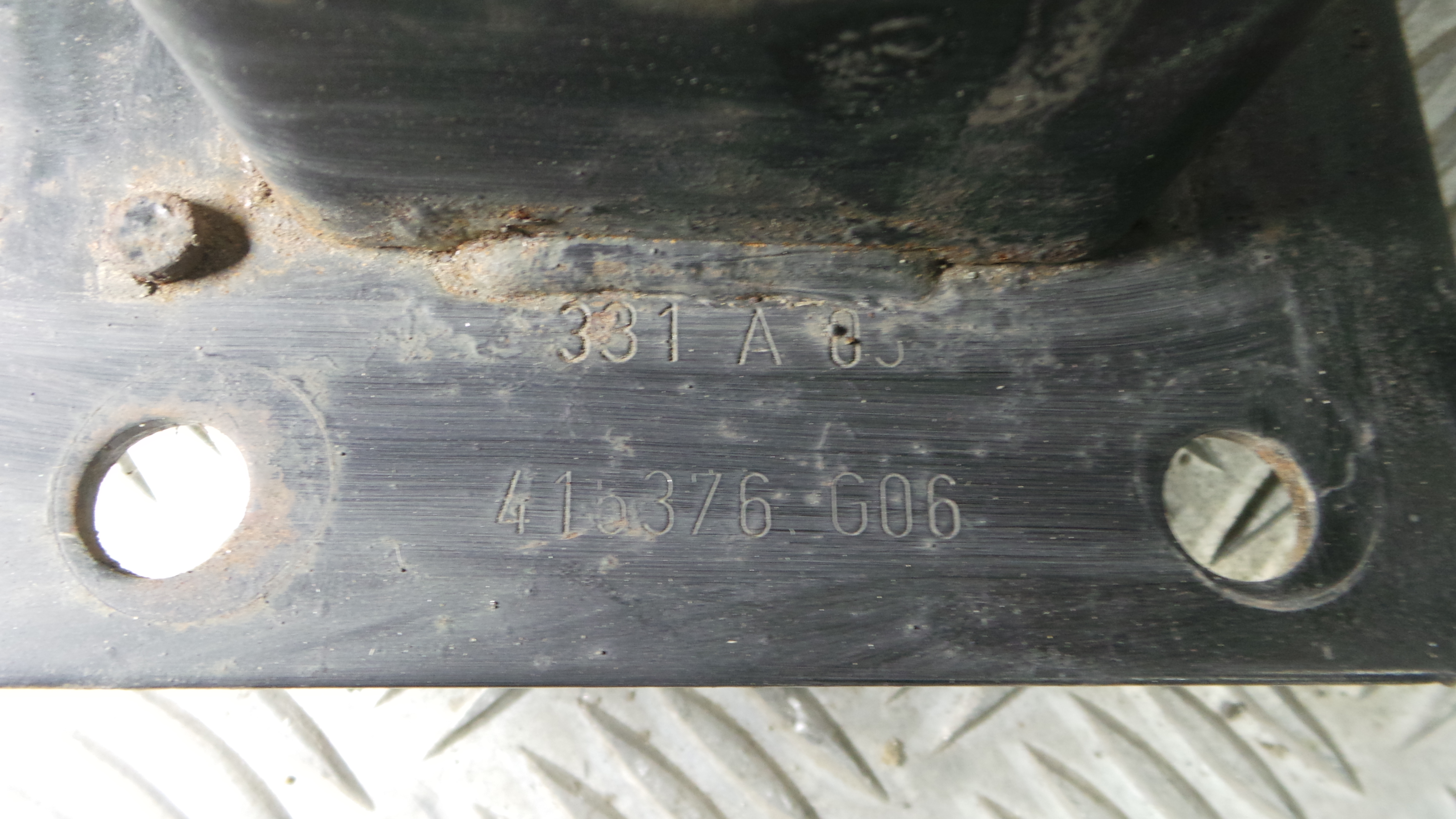 Reforco do Para Choques Traseiro 000594062 - PEUGEOT 307 SW (3H)-33183304