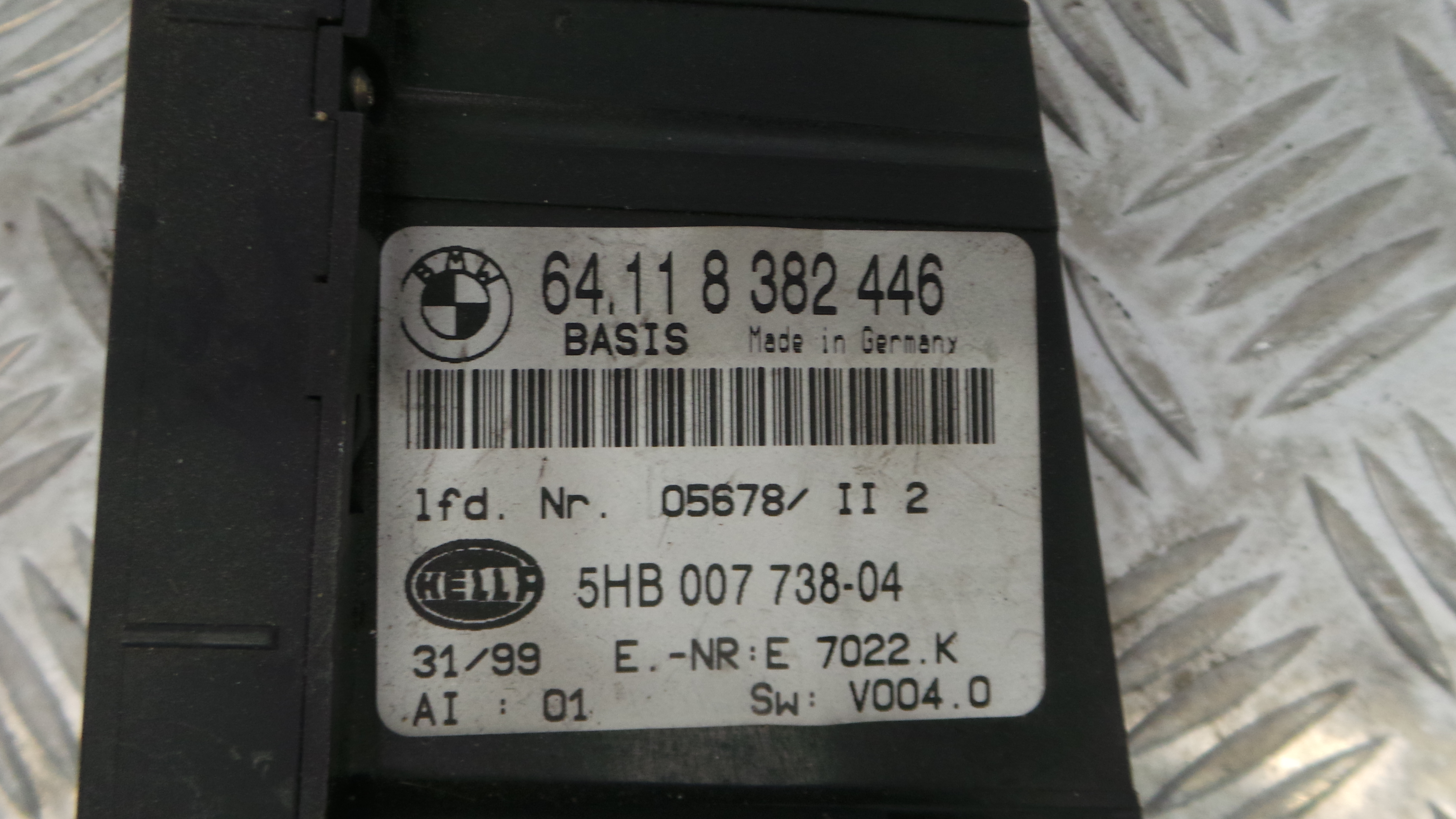 Comando da Sofagem / Climatronic 64.11-8382446 - BMW 3 (E46)-33183374