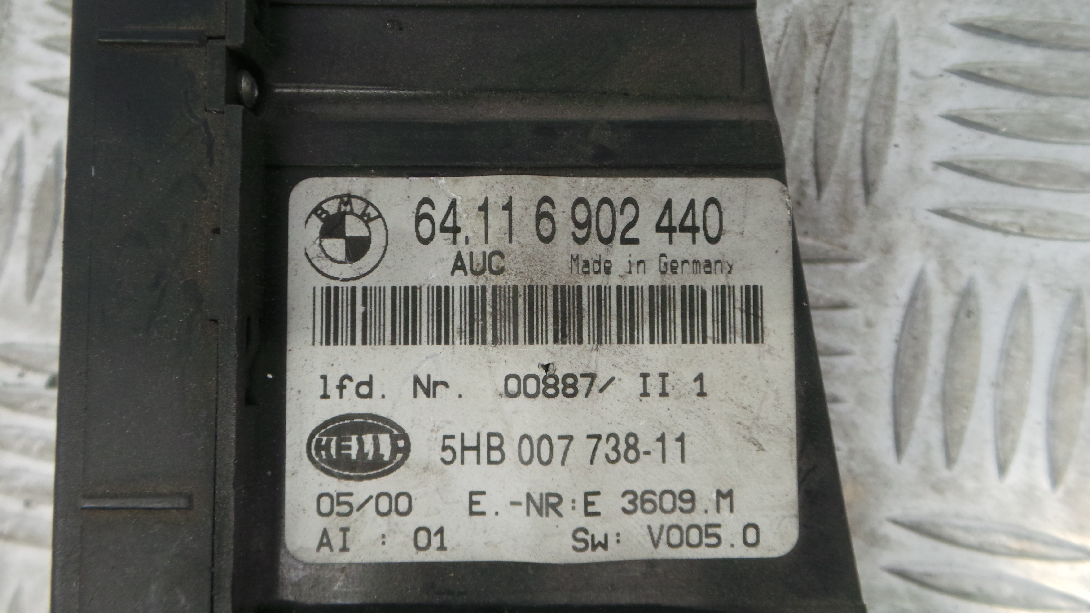 Comando da Sofagem / Climatronic 64.11-6902440 - BMW 3 (E46)-33183383