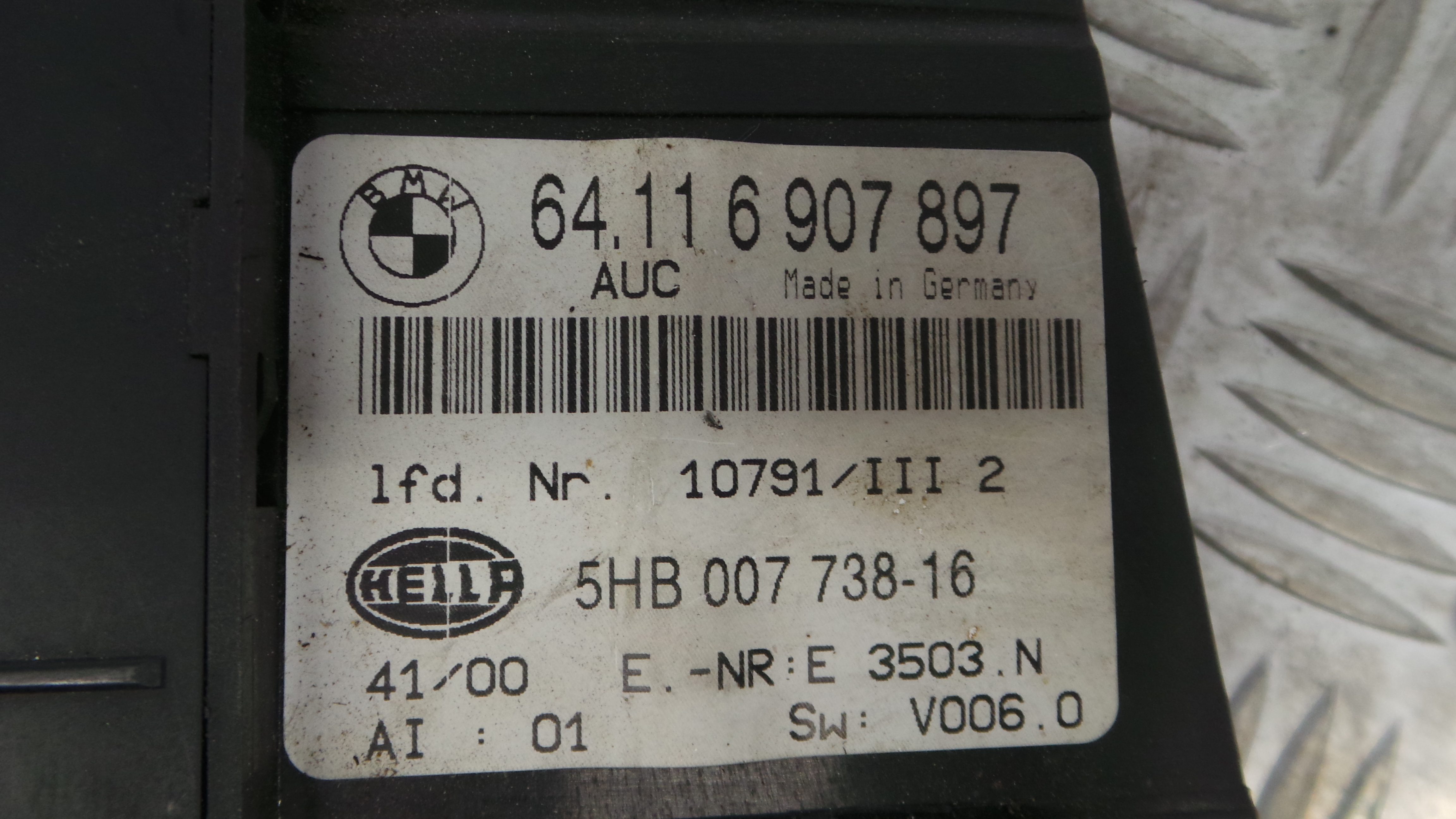 Comando da Sofagem / Climatronic 64.11-6907897 - BMW 3 (E46)-33183386