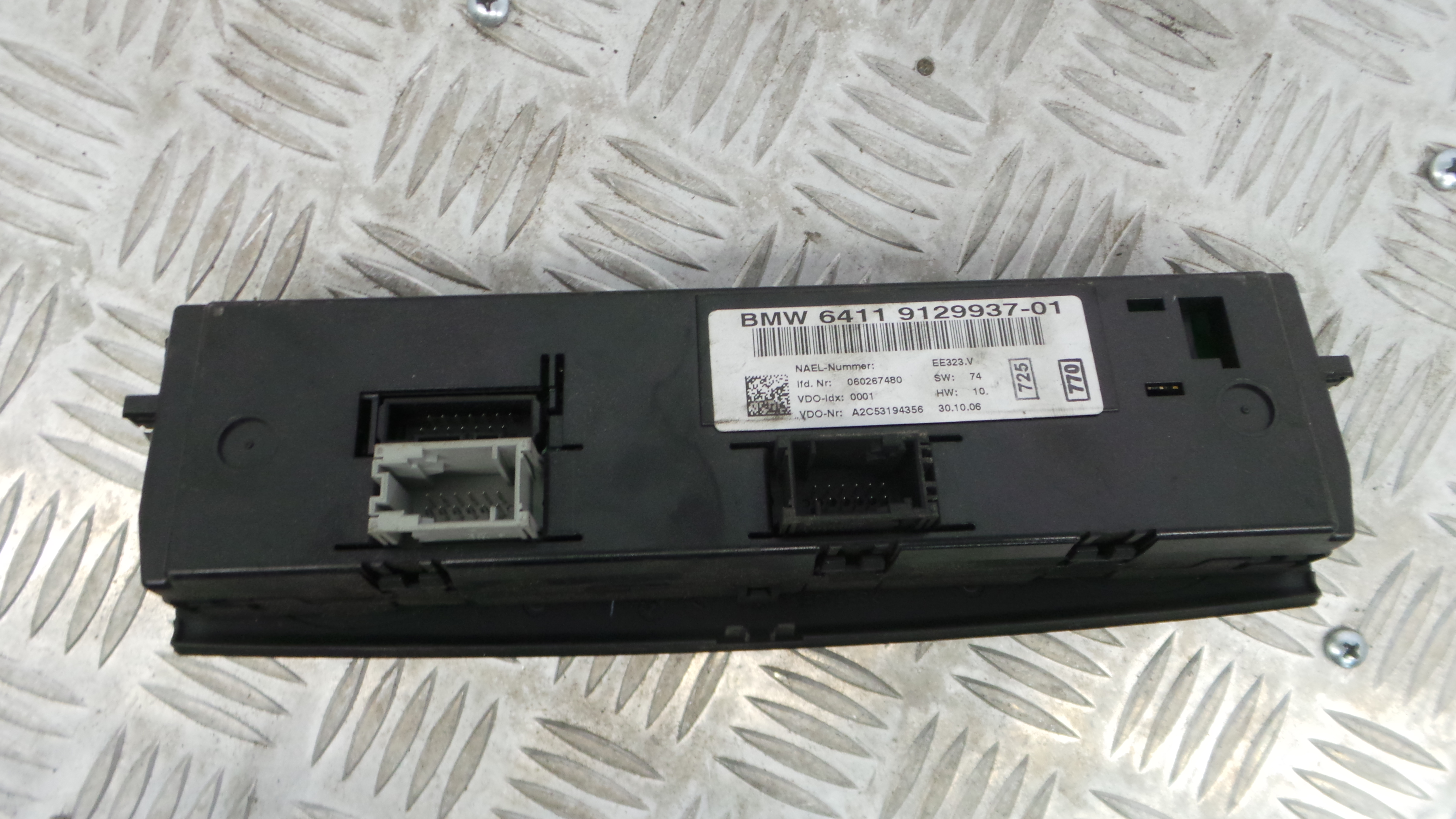 Comando da Sofagem / Climatronic 64.11-9129937 - BMW 1 (E87)-33183394