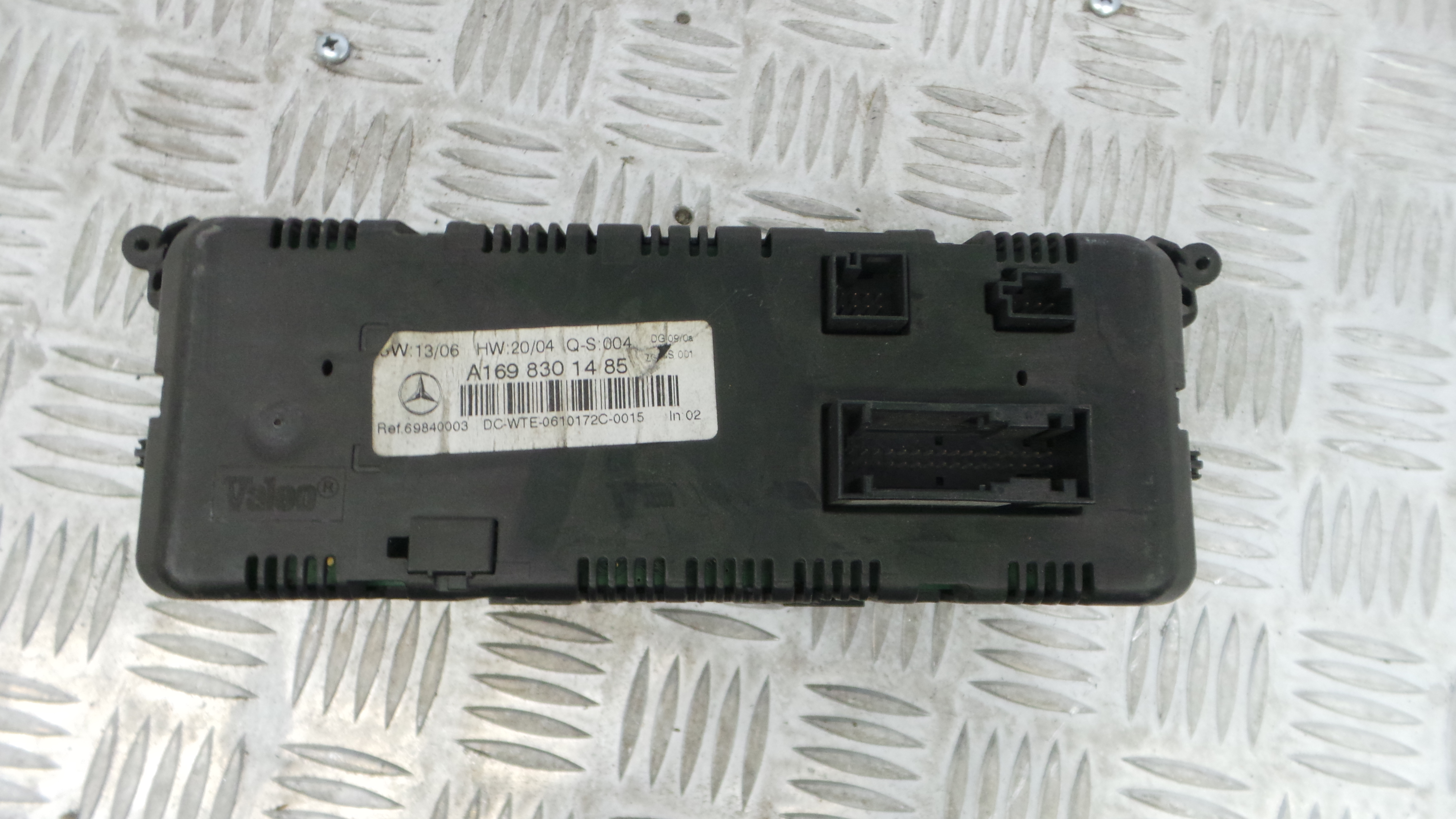 Comando da Sofagem / Climatronic A1698301485 - MERCEDES-BENZ B-CLASS Sports Tourer (W245)-33183516