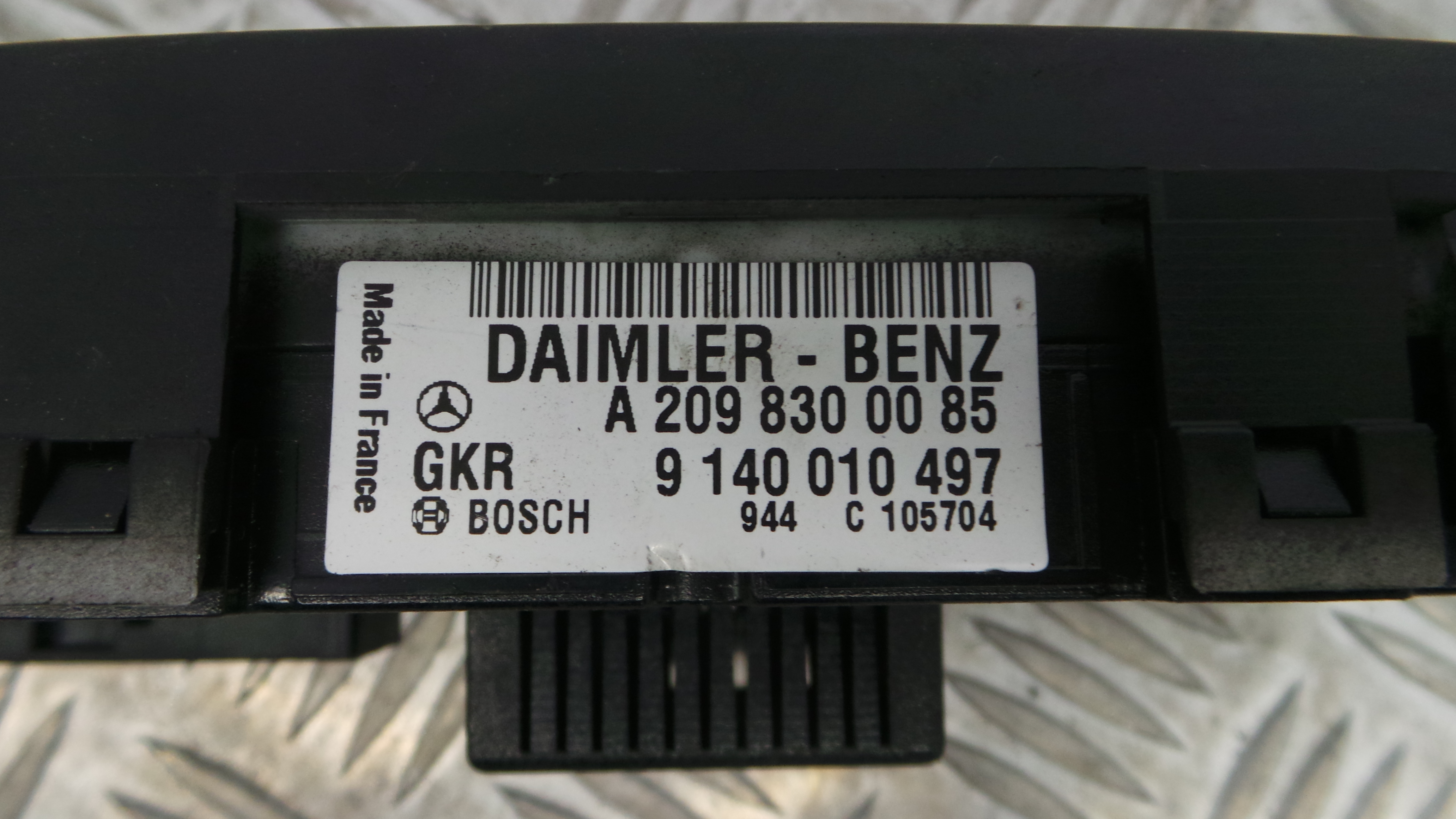 Comando da Sofagem / Climatronic A2098300085 - MERCEDES-BENZ C-CLASS (W203)-33183528