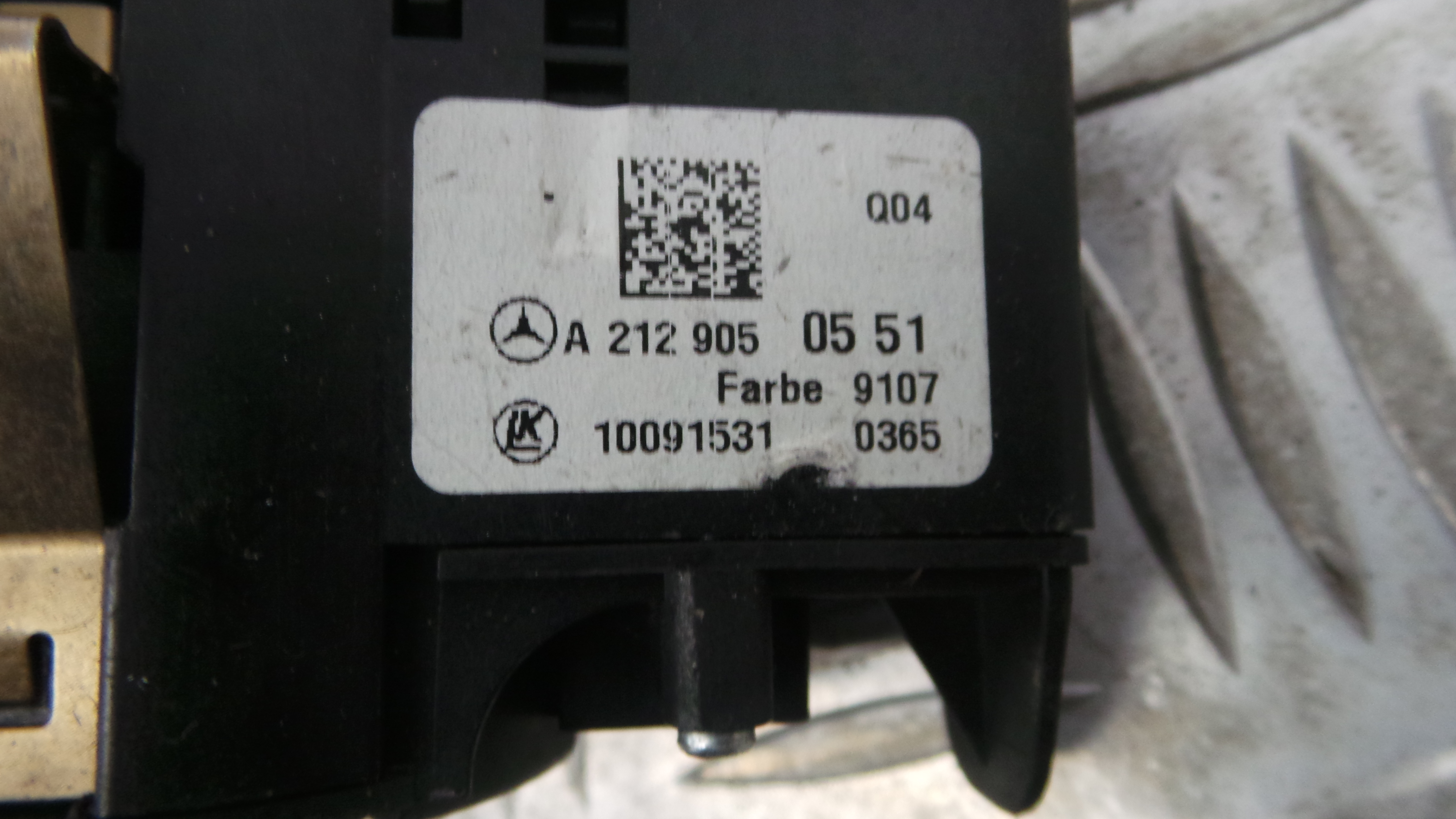 Comando das luzes  A2129050551 - MERCEDES-BENZ A-CLASS (W176)-33183570