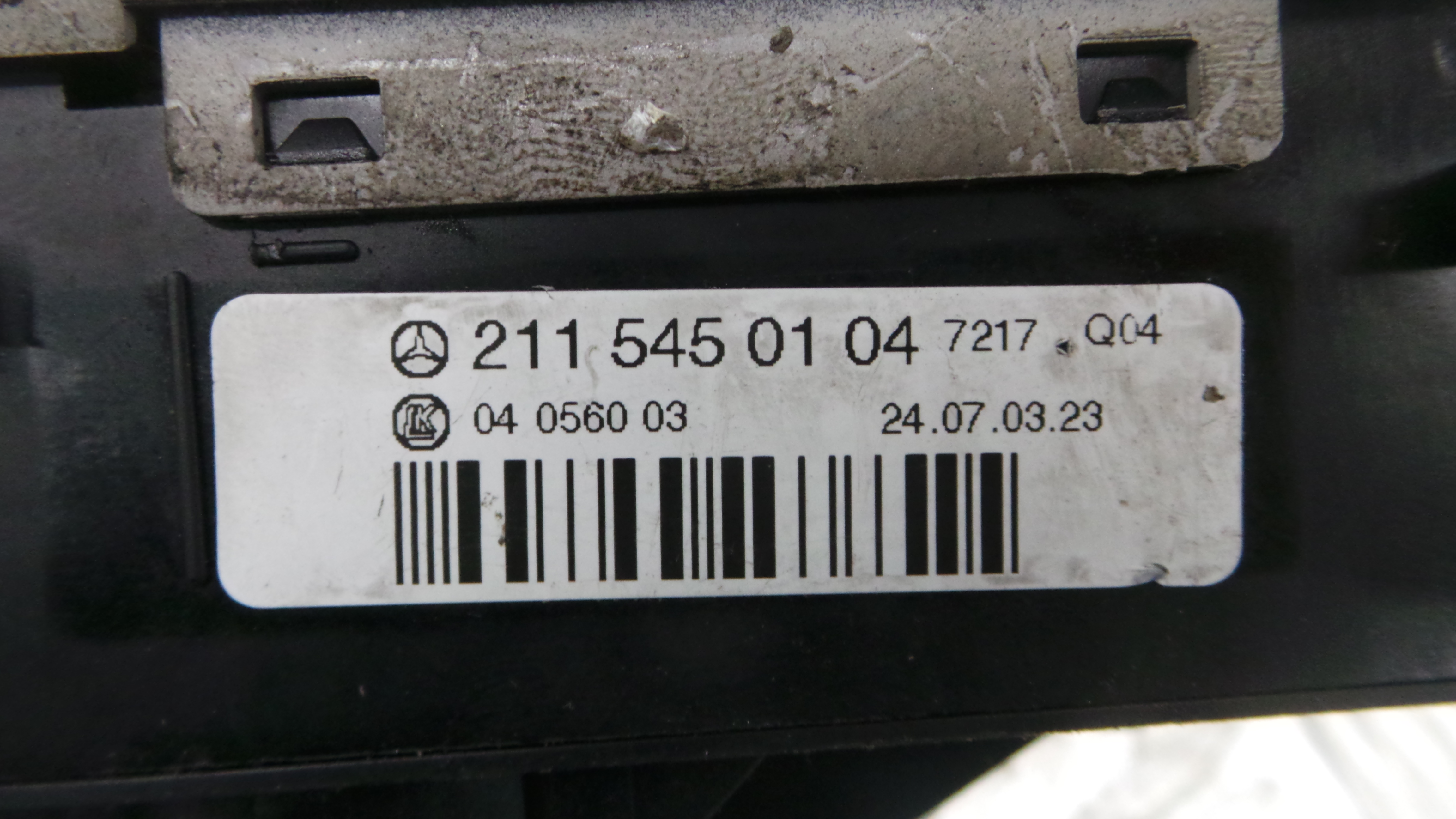 Comando das luzes  2115450104 - MERCEDES-BENZ E-CLASS (W211)-33183576