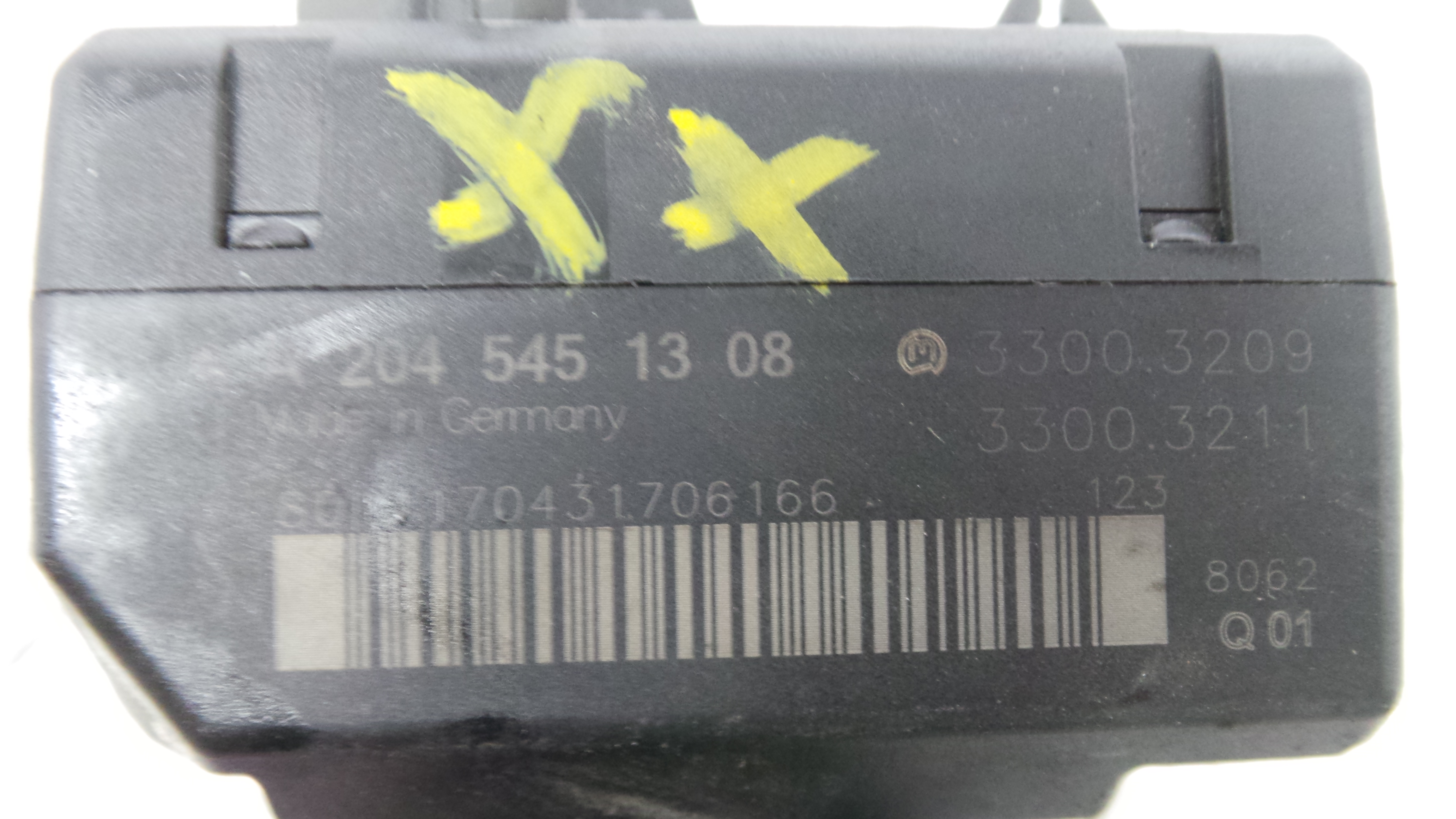 Canhão de ignição A2045451308 - MERCEDES-BENZ C-CLASS (W204)-33183669