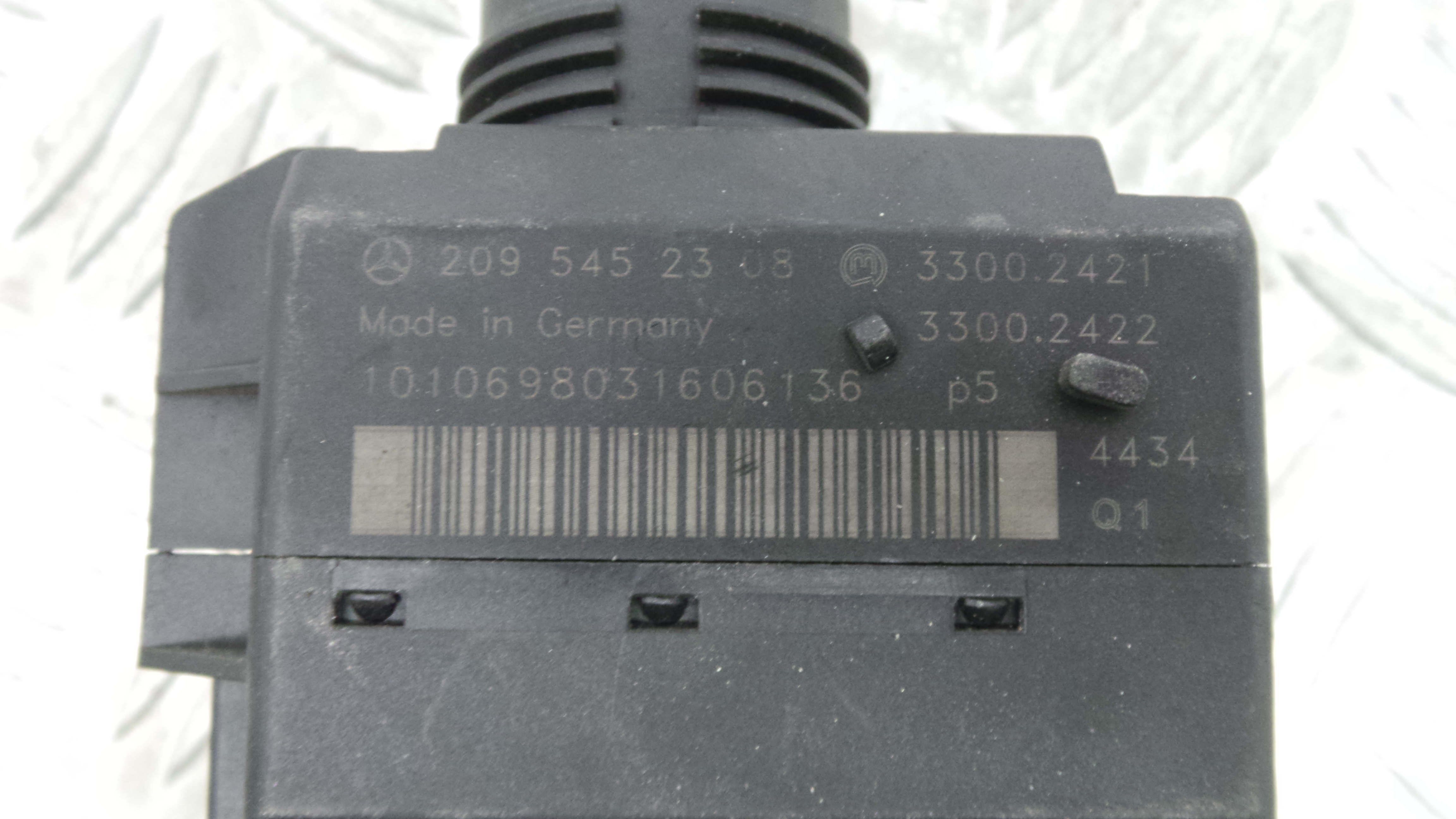 Canhão de ignição 2095452308 - MERCEDES-BENZ CLK (C209)-33183672