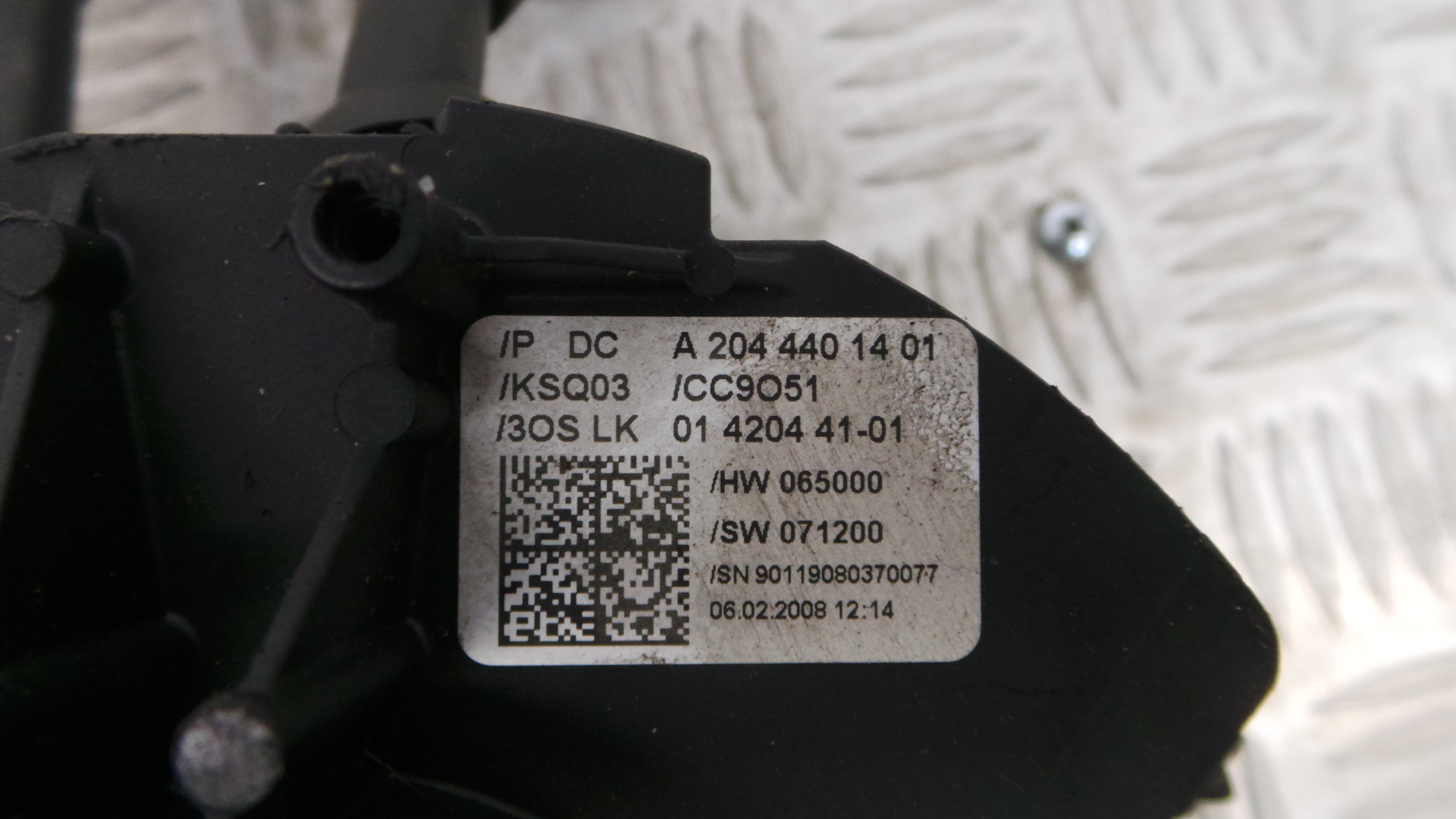 Fita de Airbags A2044401401 - MERCEDES-BENZ C-CLASS (W204)-33183785