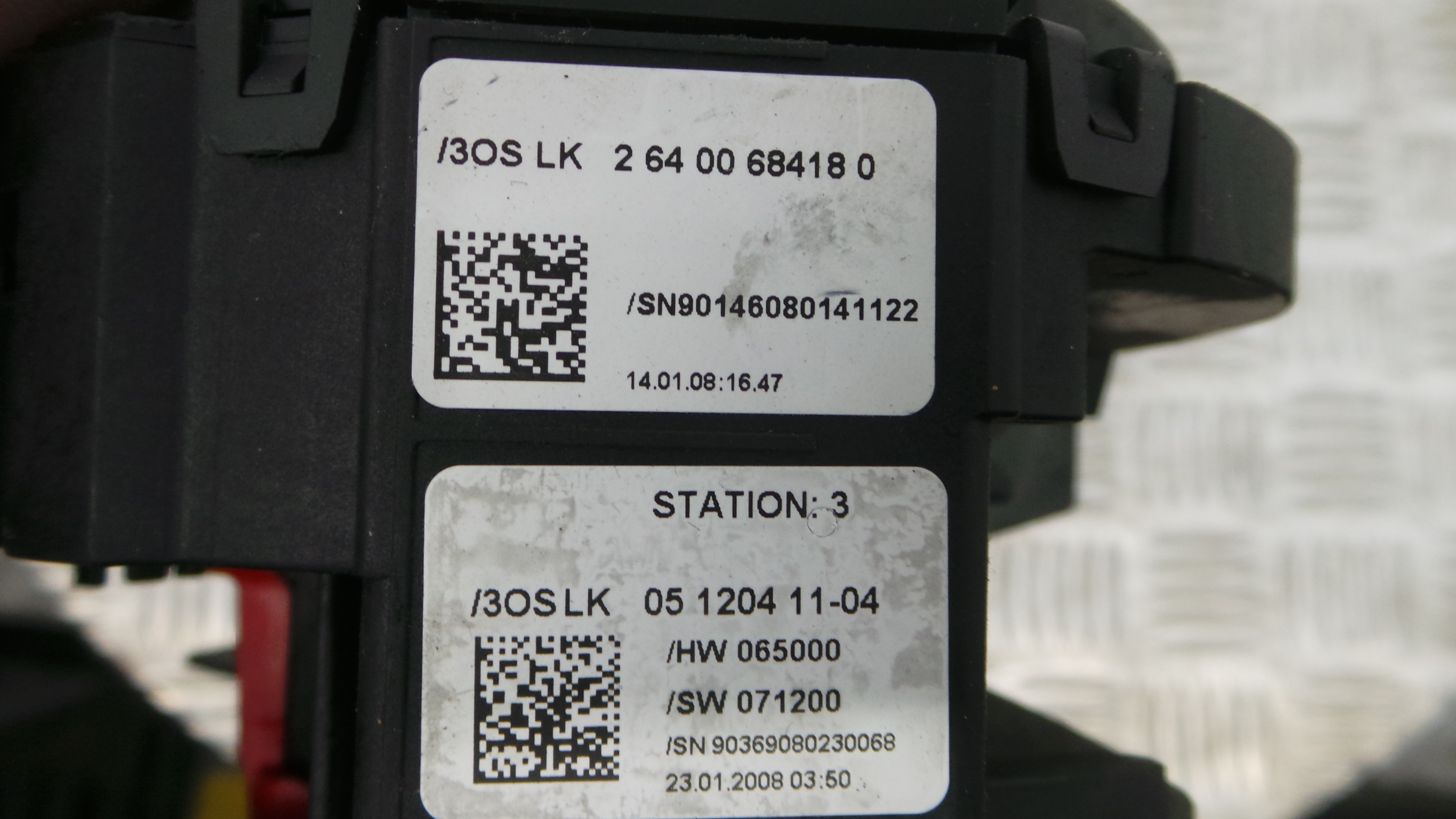 Fita de Airbags A2044401401 - MERCEDES-BENZ C-CLASS (W204)-33183785