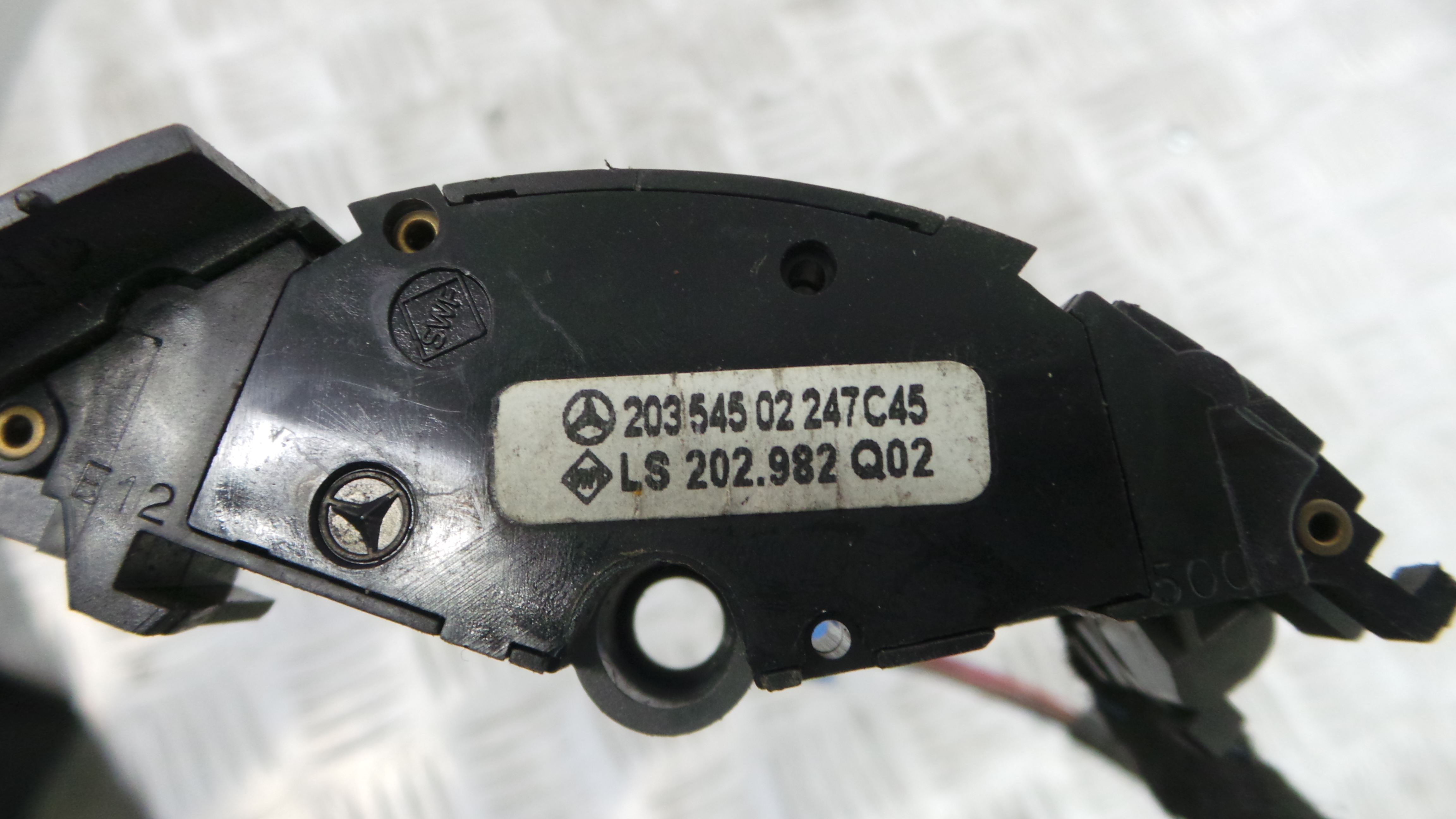 Comando do Cruise Control 20354502247 - MERCEDES-BENZ C-CLASS (W203)-33183813