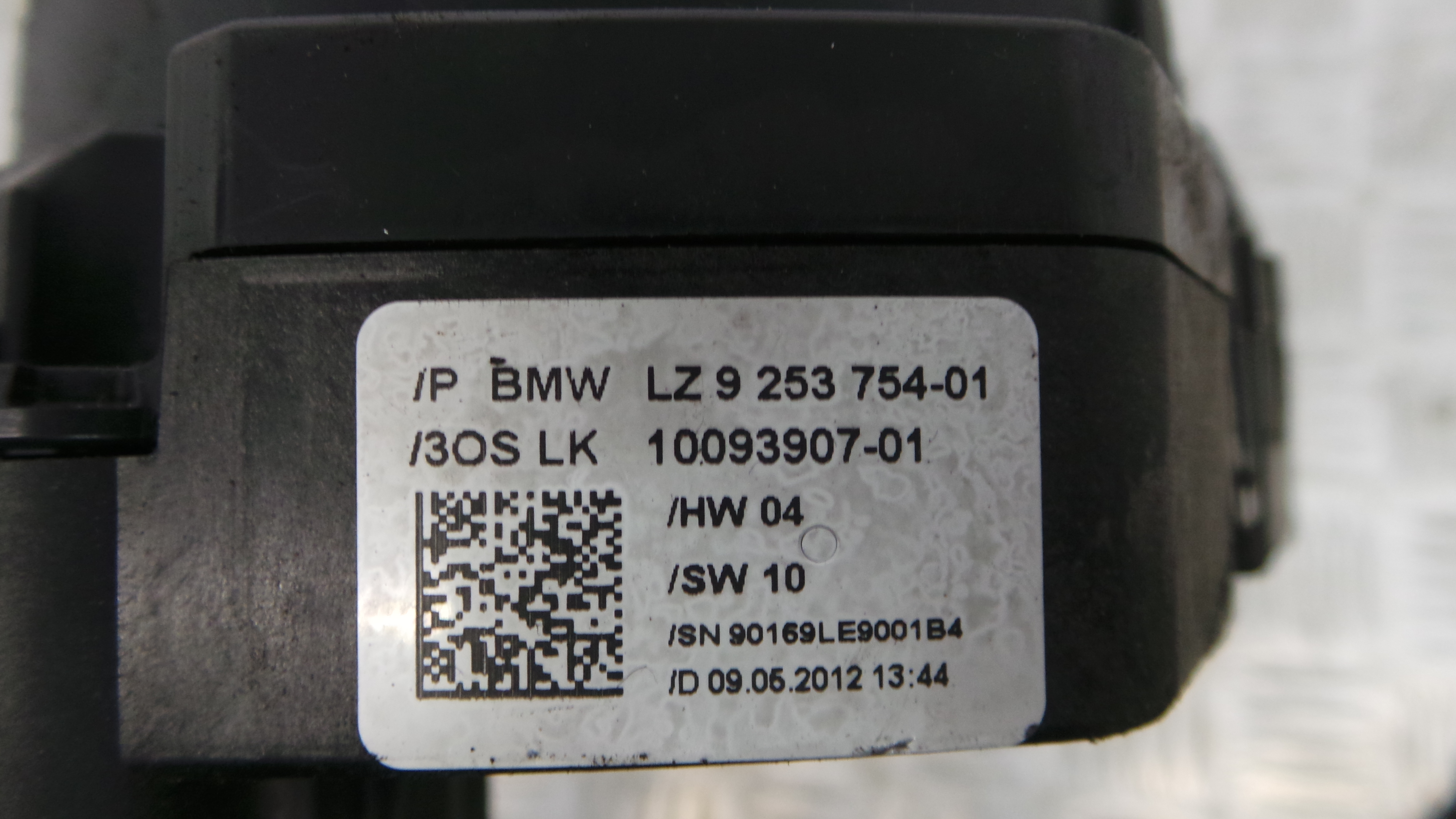 Fita de Airbags 9253754-01 - BMW 1 (F20), 1 Sports Hatch (F20)-33183858