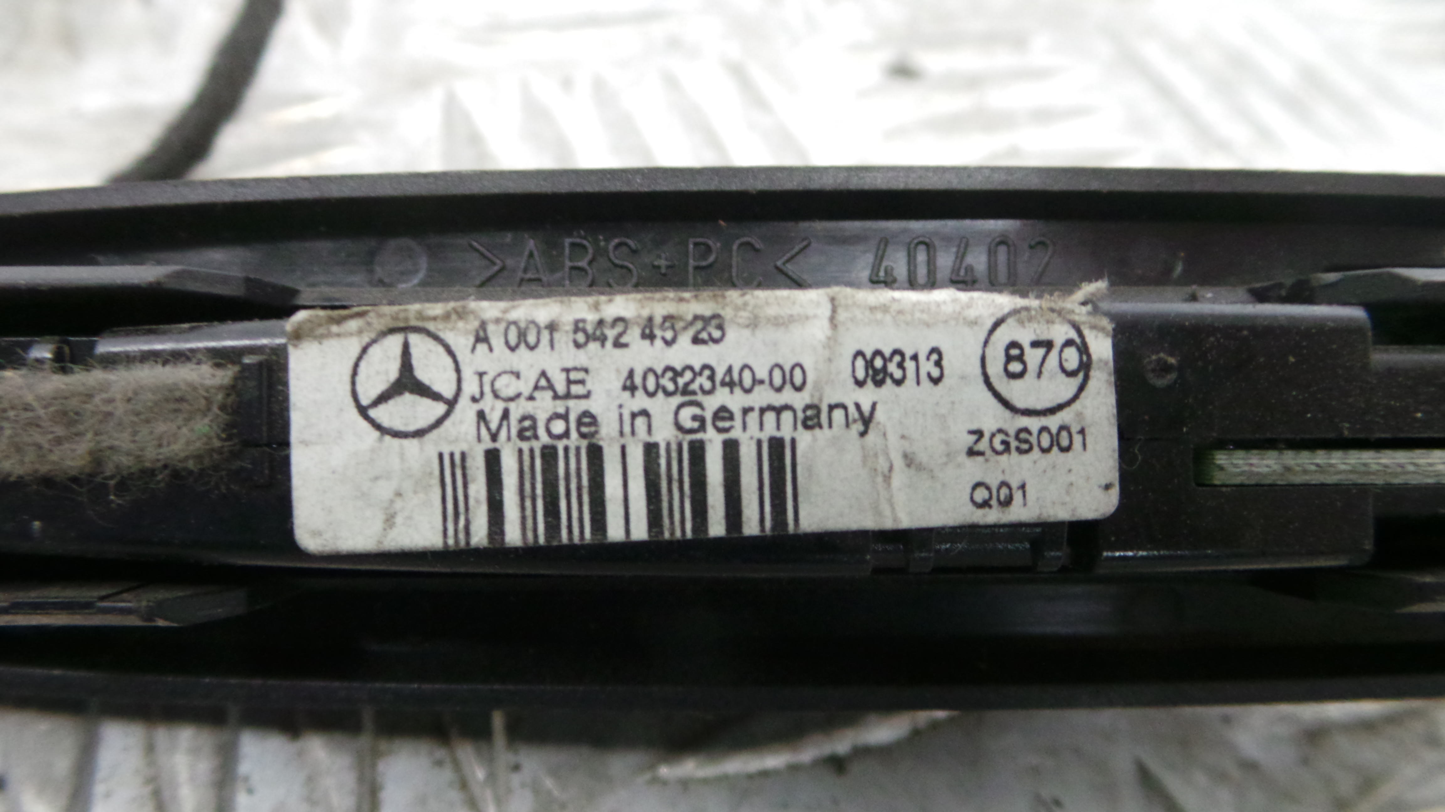 Modulo Electrónico A0015424523 - MERCEDES-BENZ E-CLASS (W212)-33184283